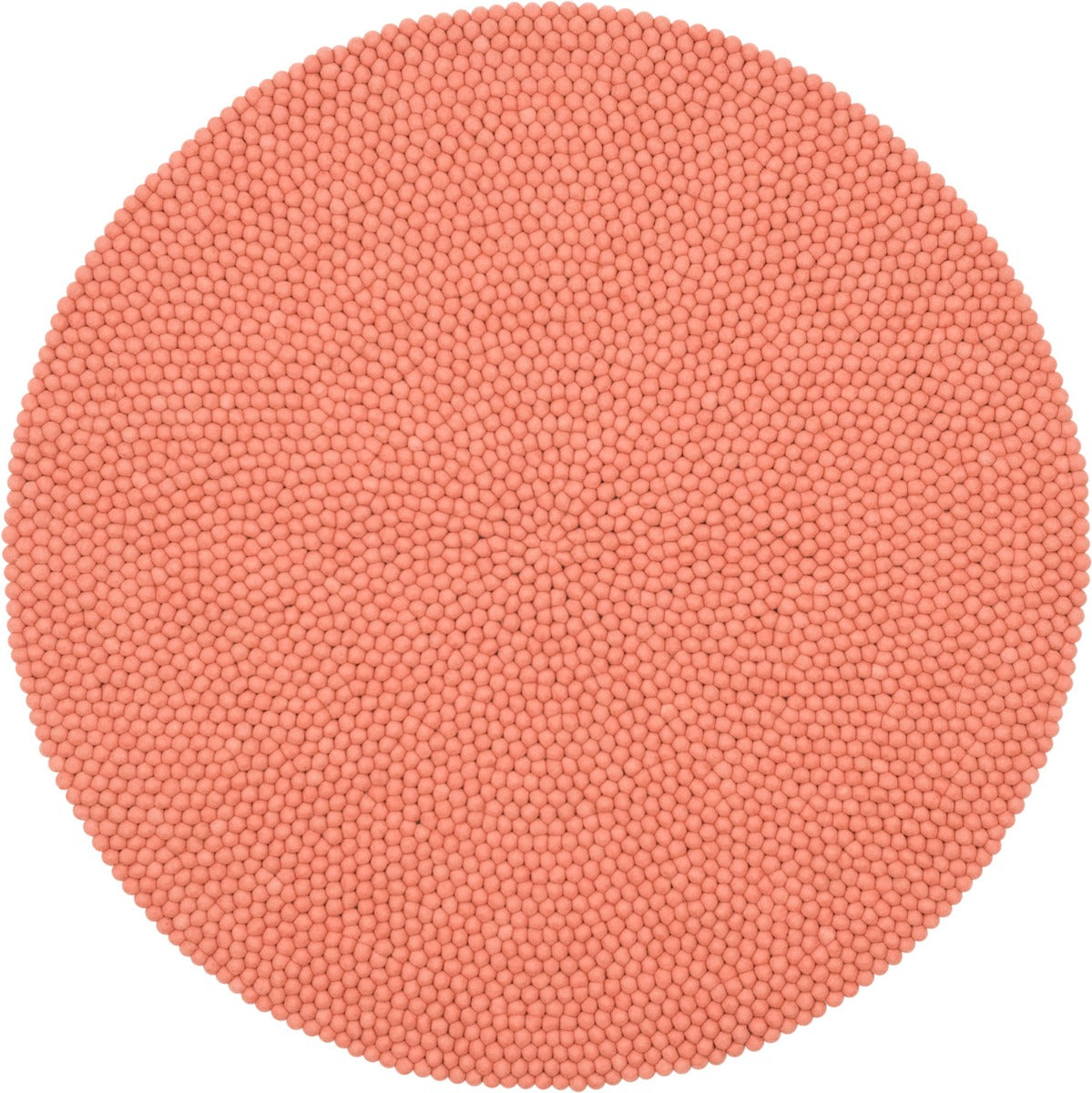 myfelt Lea Filzkugelteppich aus Schurwolle