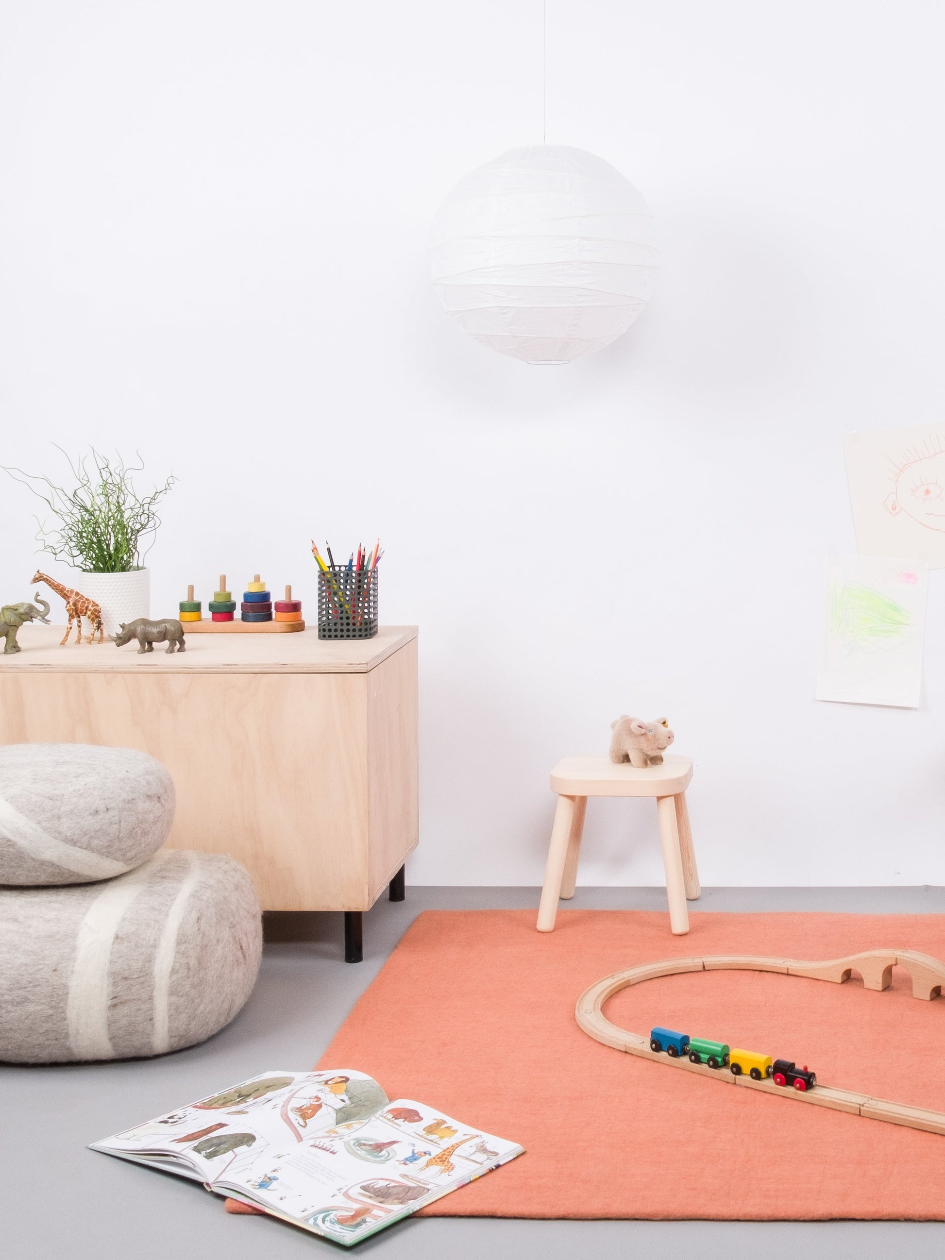 myfelt Lea Filzkugelteppich aus Schurwolle – Bild 6