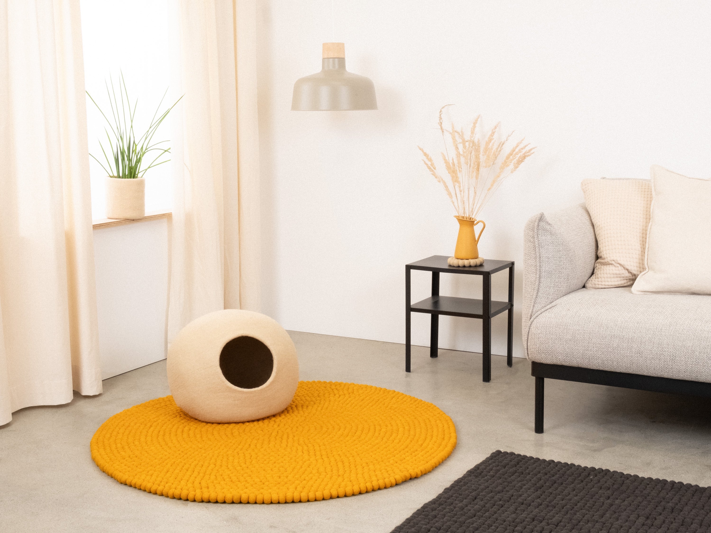myfelt Levi Katzenhöhle Katzenbett aus Schurwolle – Bild 4