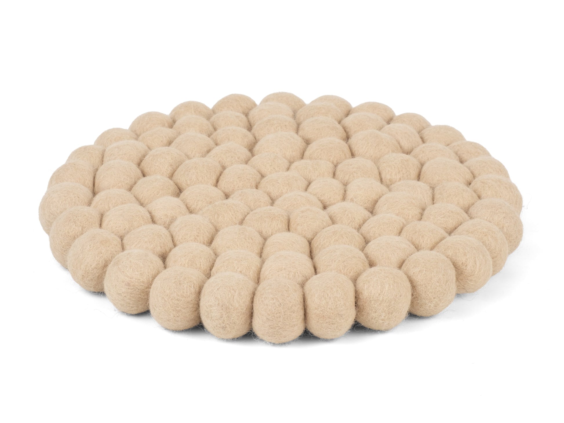 myfelt Levi Untersetzer Beige aus Schurwolle – Bild 2