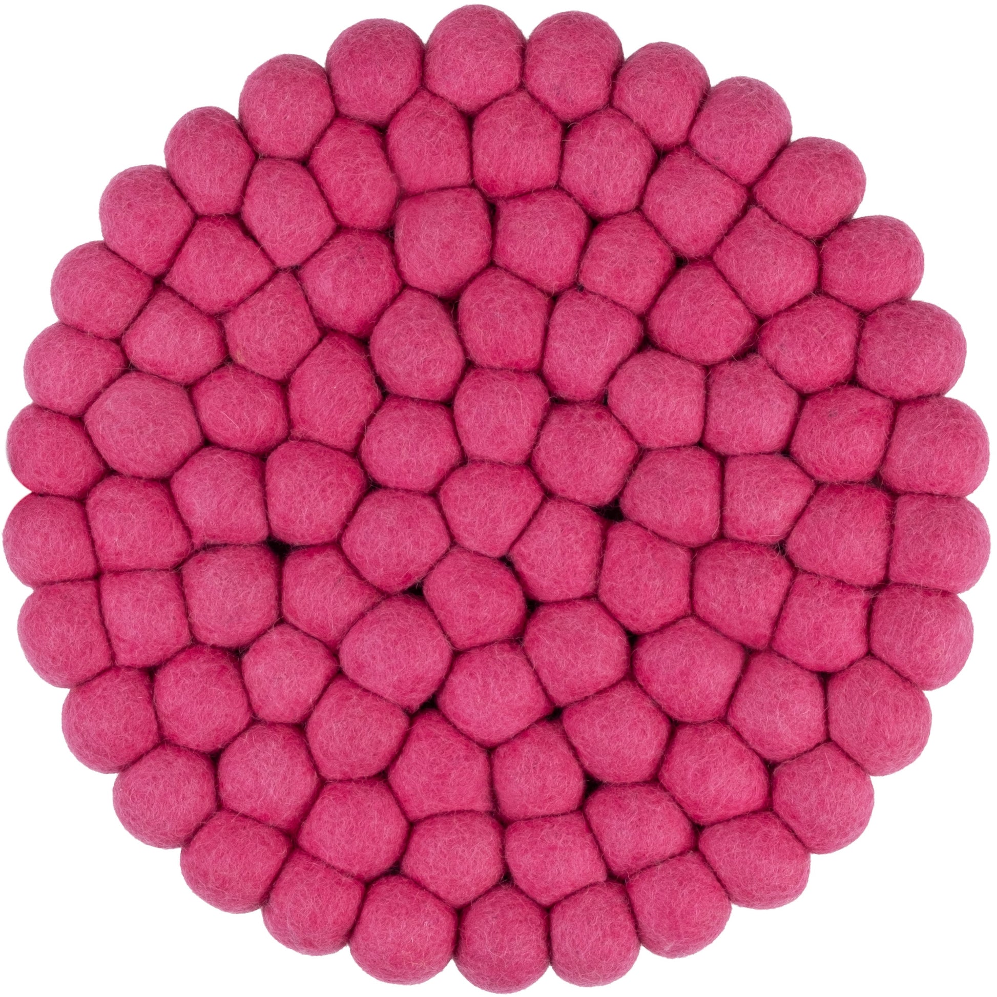 myfelt Lilli Untersetzer Rosa aus Schurwolle