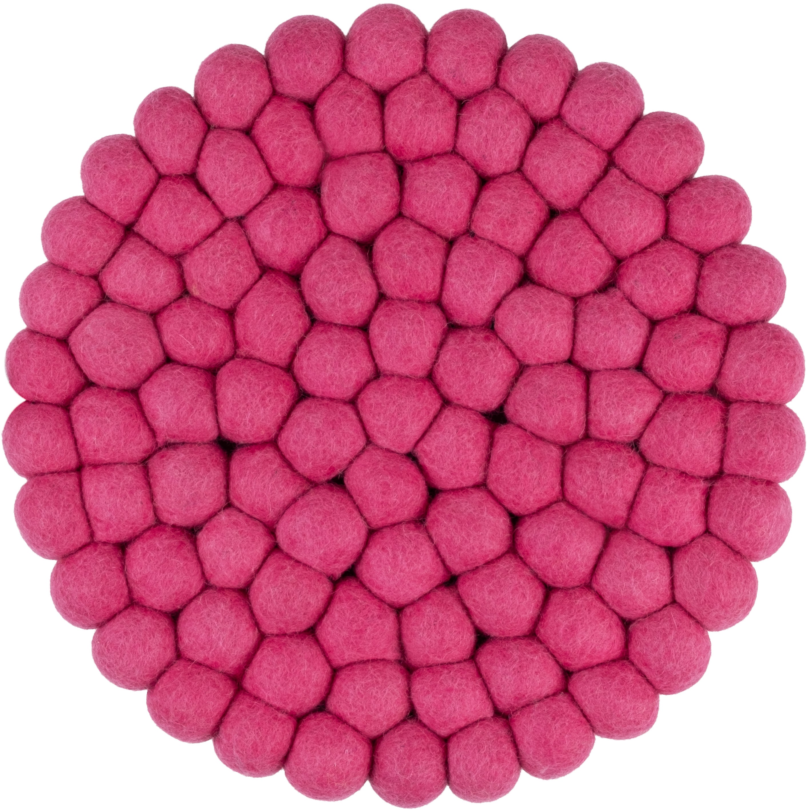 myfelt Lilli Untersetzer Rosa aus Schurwolle