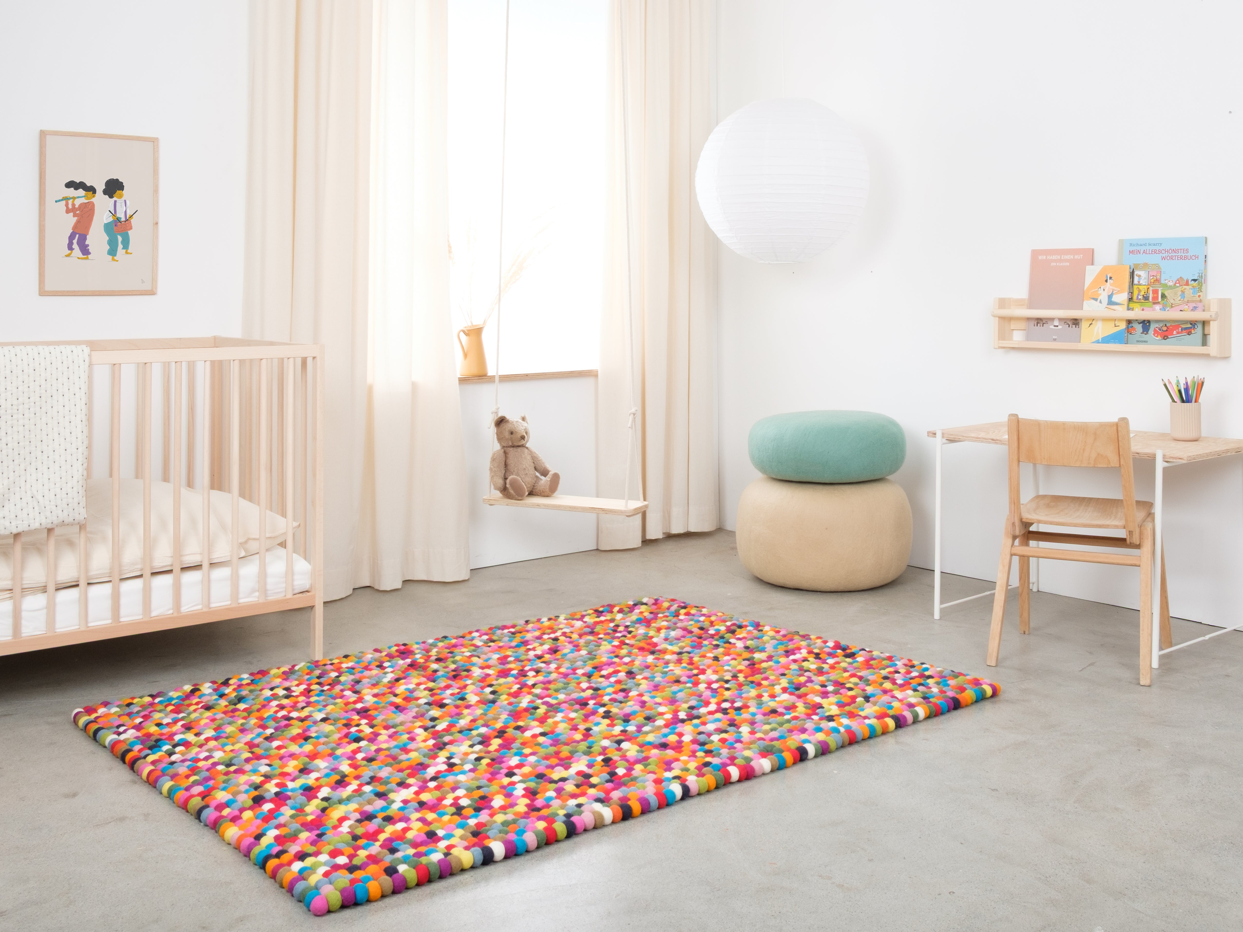 myfelt Lotte Rugs Mehrfarbig aus Schurwolle – Bild 5