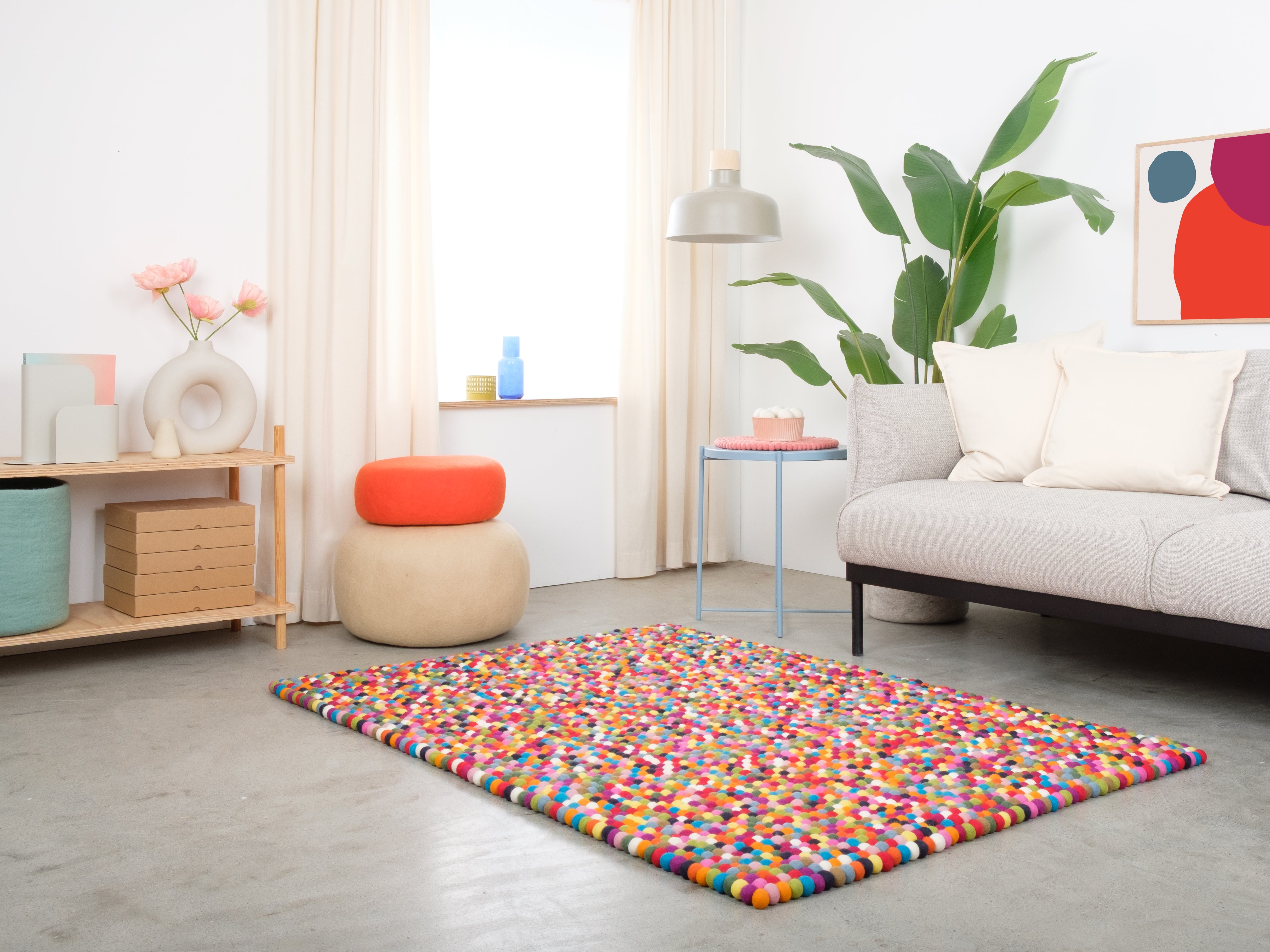 myfelt Lotte Rugs Mehrfarbig aus Schurwolle – Bild 6