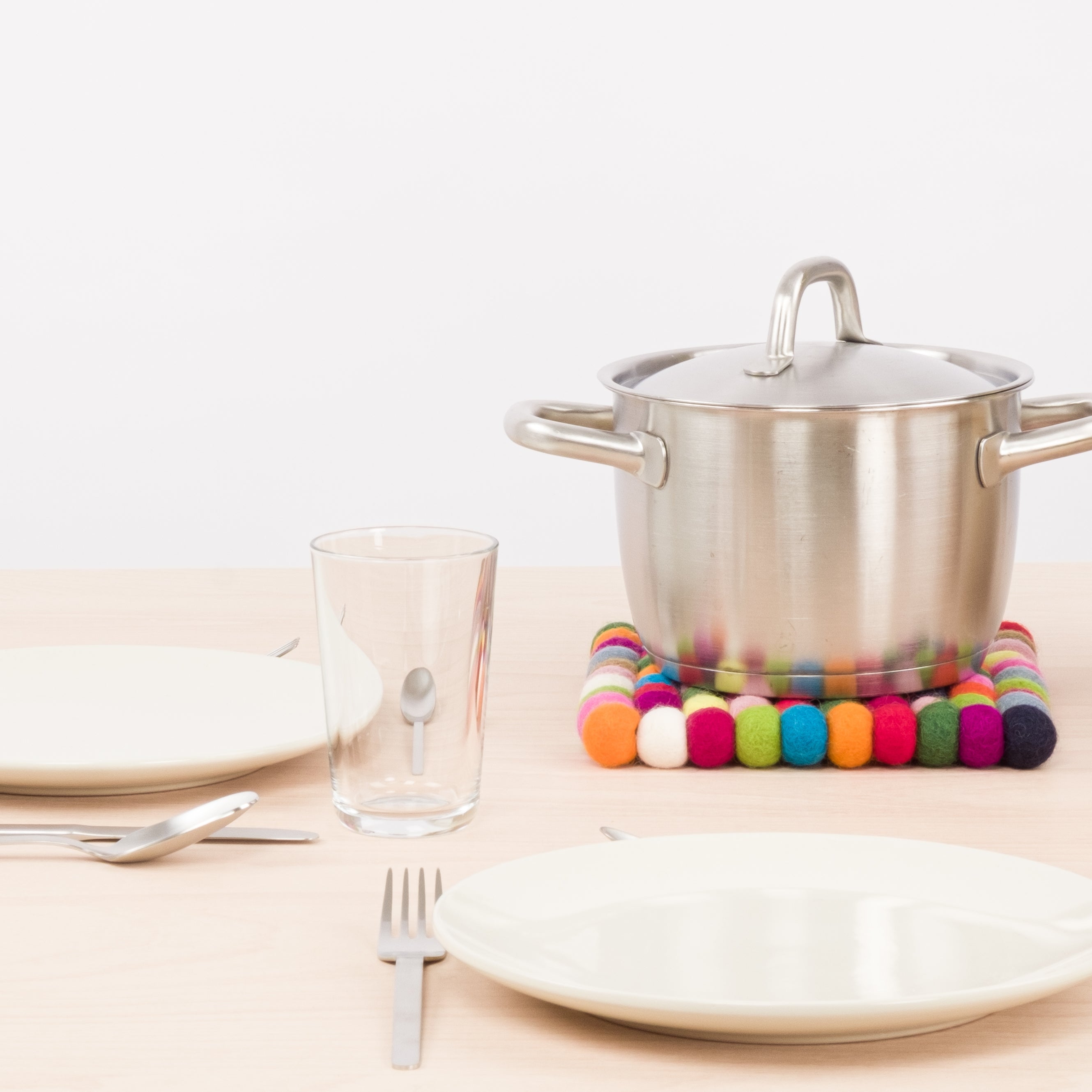 myfelt Lotte Untersetzer Mehrfarbig aus Schurwolle – Bild 5