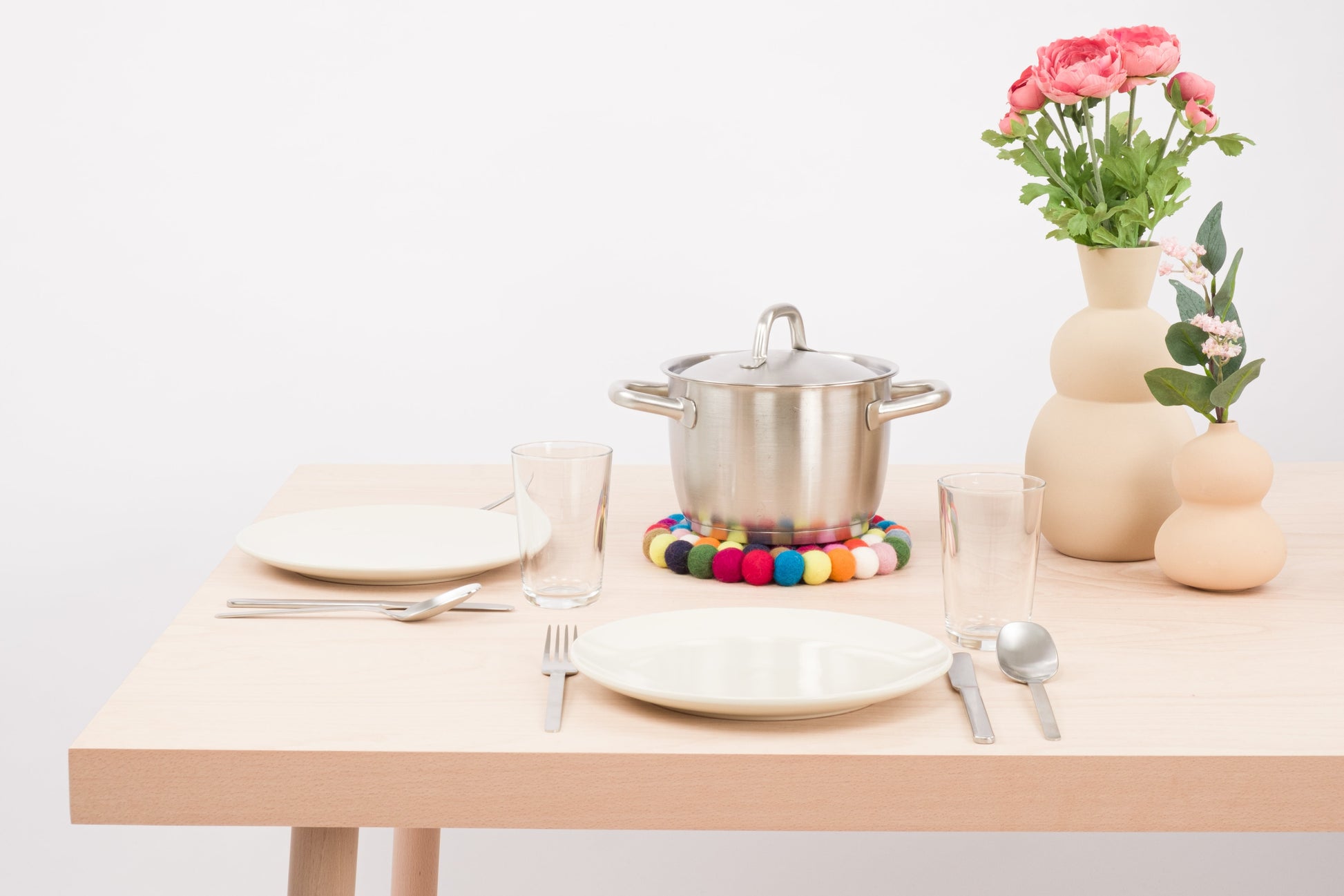 myfelt Lotte Untersetzer Mehrfarbig aus Schurwolle – Bild 2