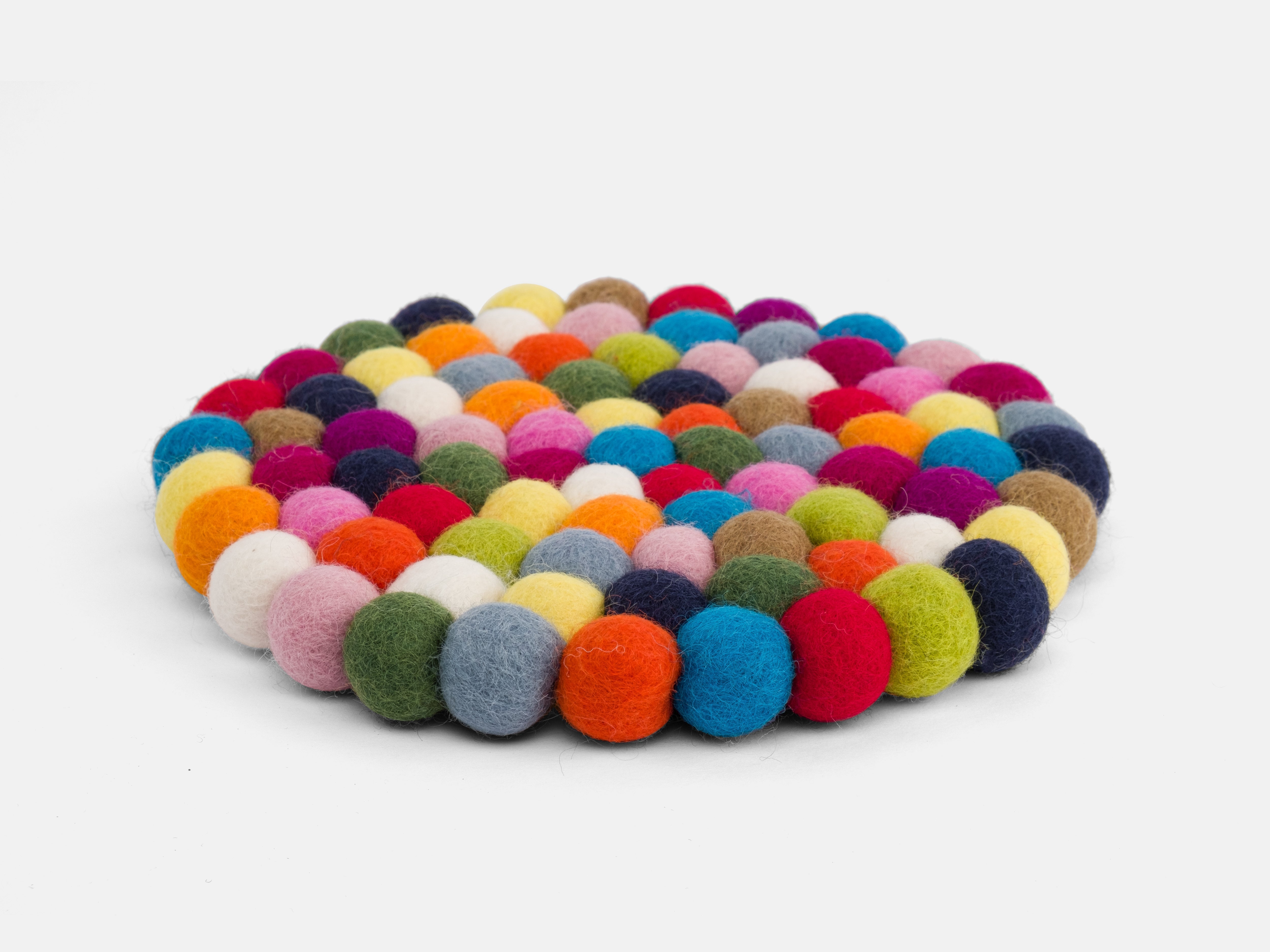 myfelt Lotte Untersetzer Mehrfarbig aus Schurwolle – Bild 4