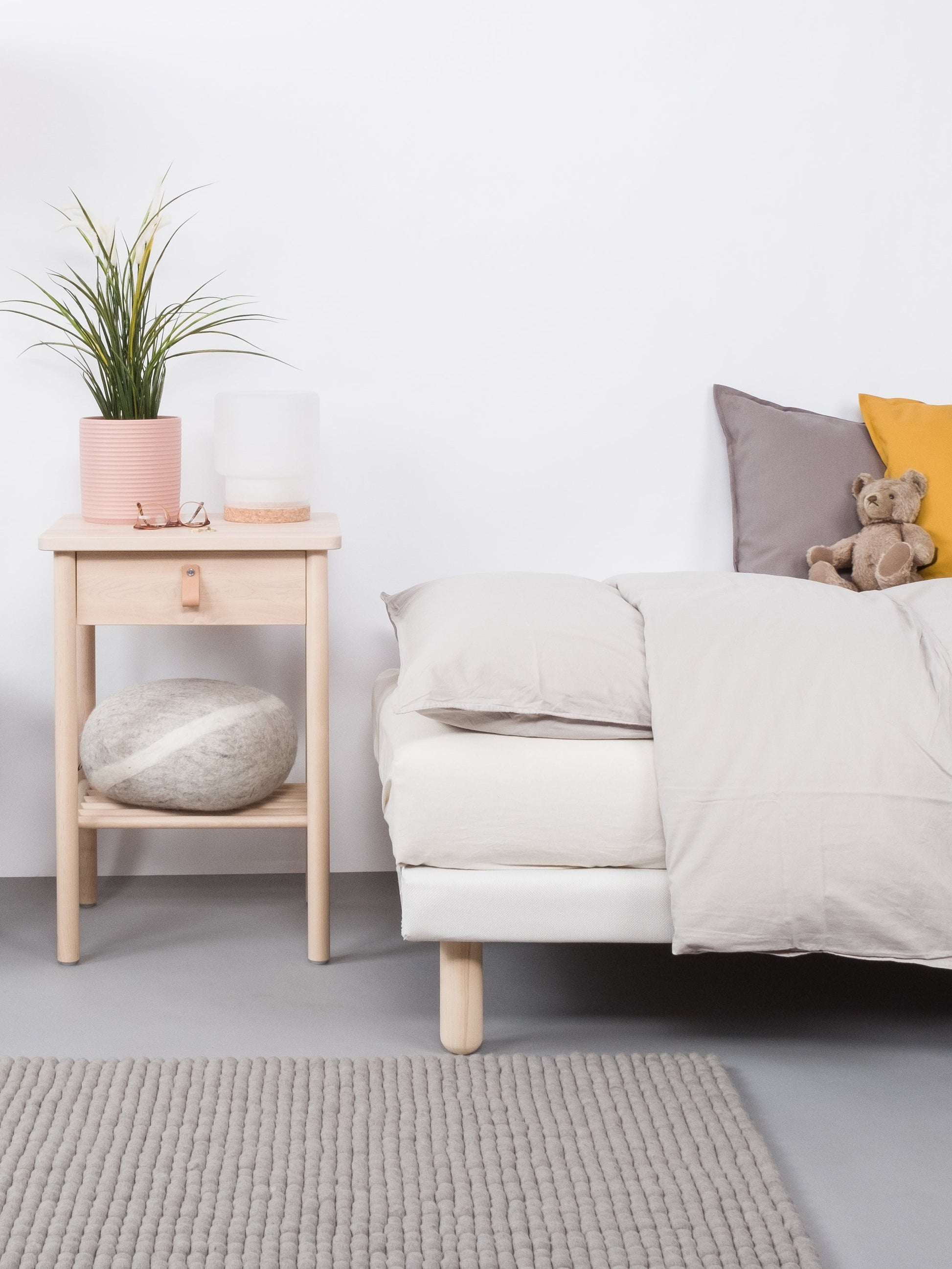 myfelt Luis Rugs Grau aus Schurwolle – Bild 2