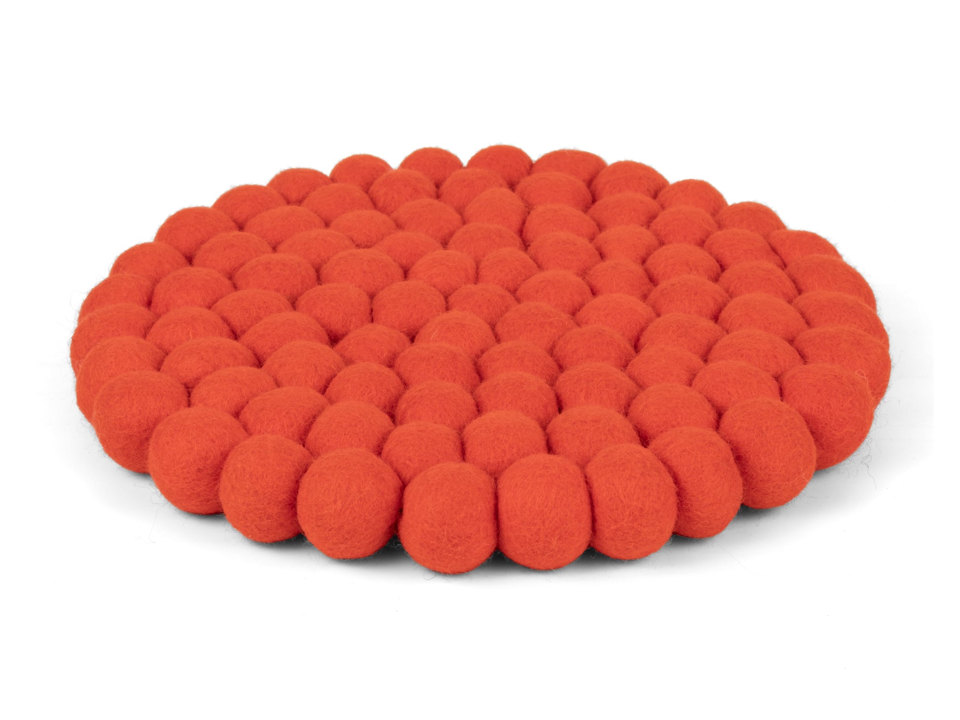 myfelt Mats Untersetzer Rot, Orange aus Schurwolle – Bild 2