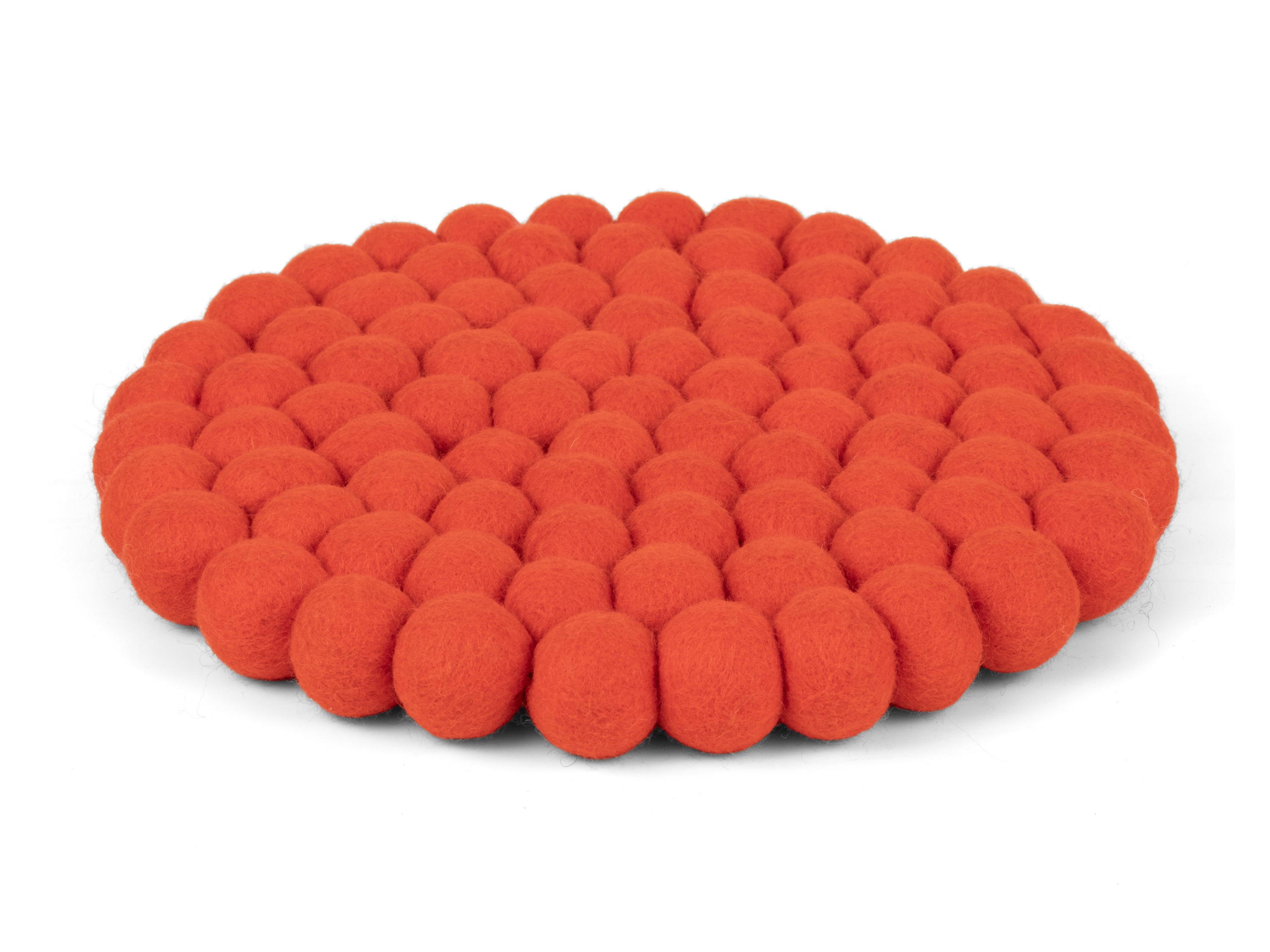 myfelt Mats Untersetzer Rot, Orange aus Schurwolle – Bild 2