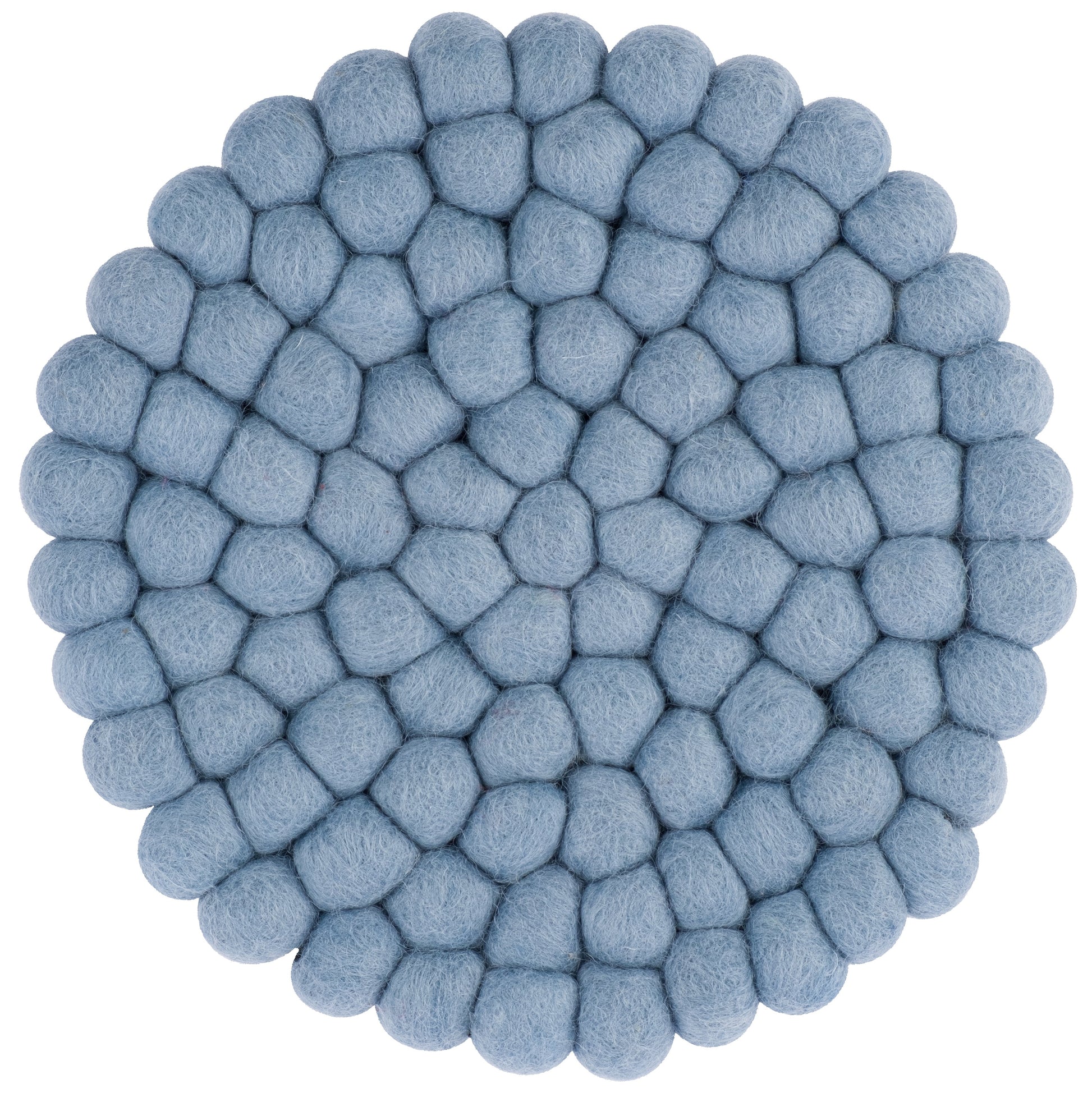 myfelt Mia Untersetzer Blau aus Schurwolle