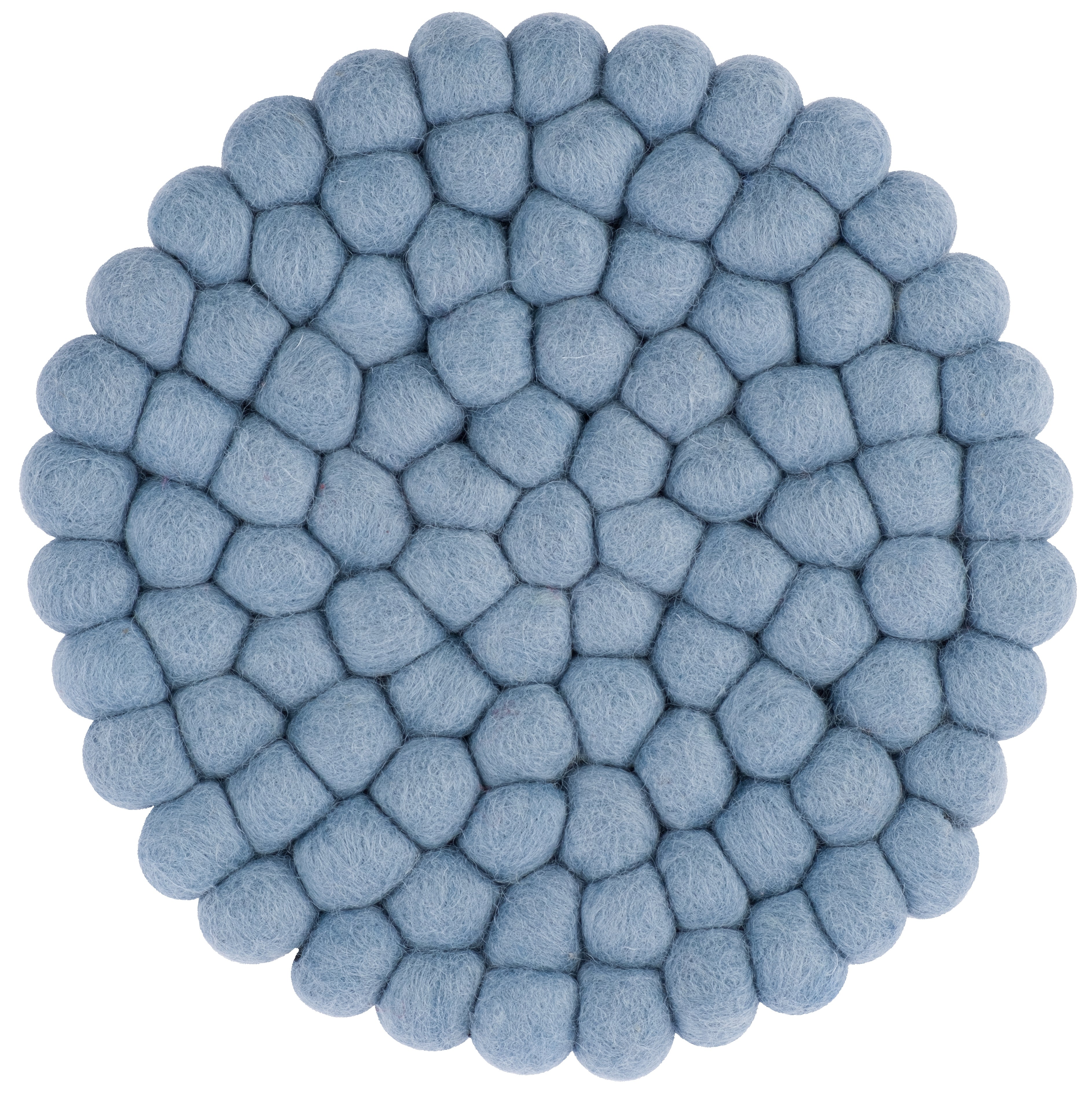 myfelt Mia Untersetzer Blau aus Schurwolle