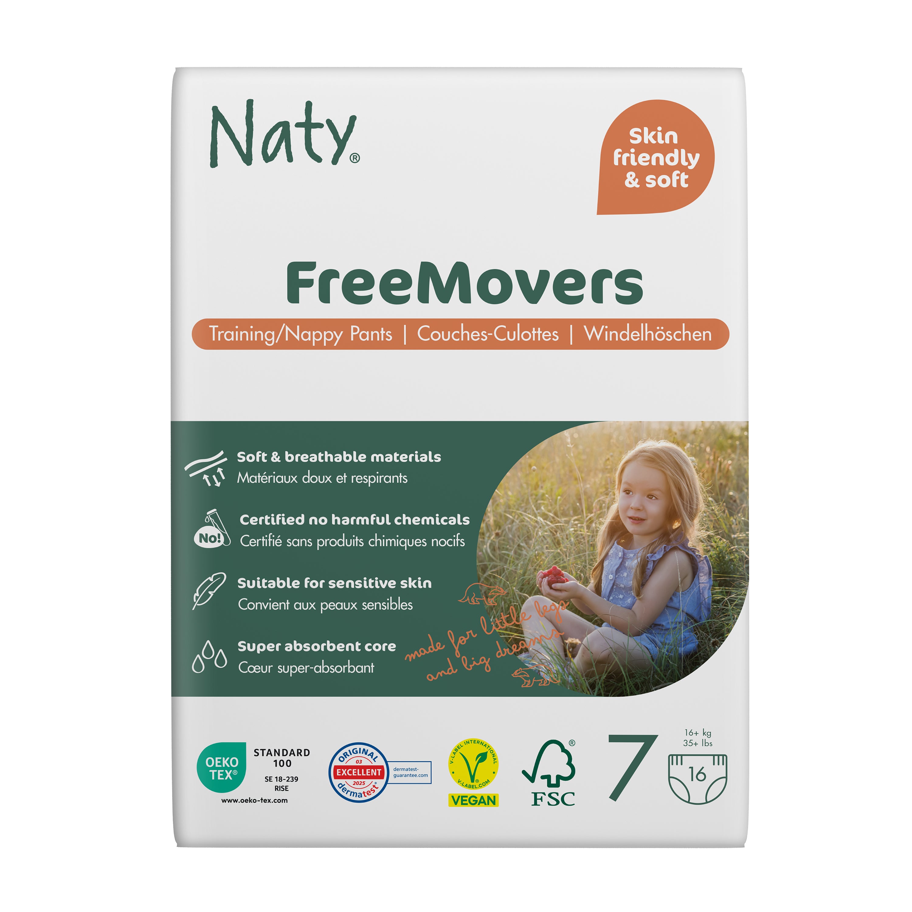 Eco by Naty Öko Windelhöschen Größe 7