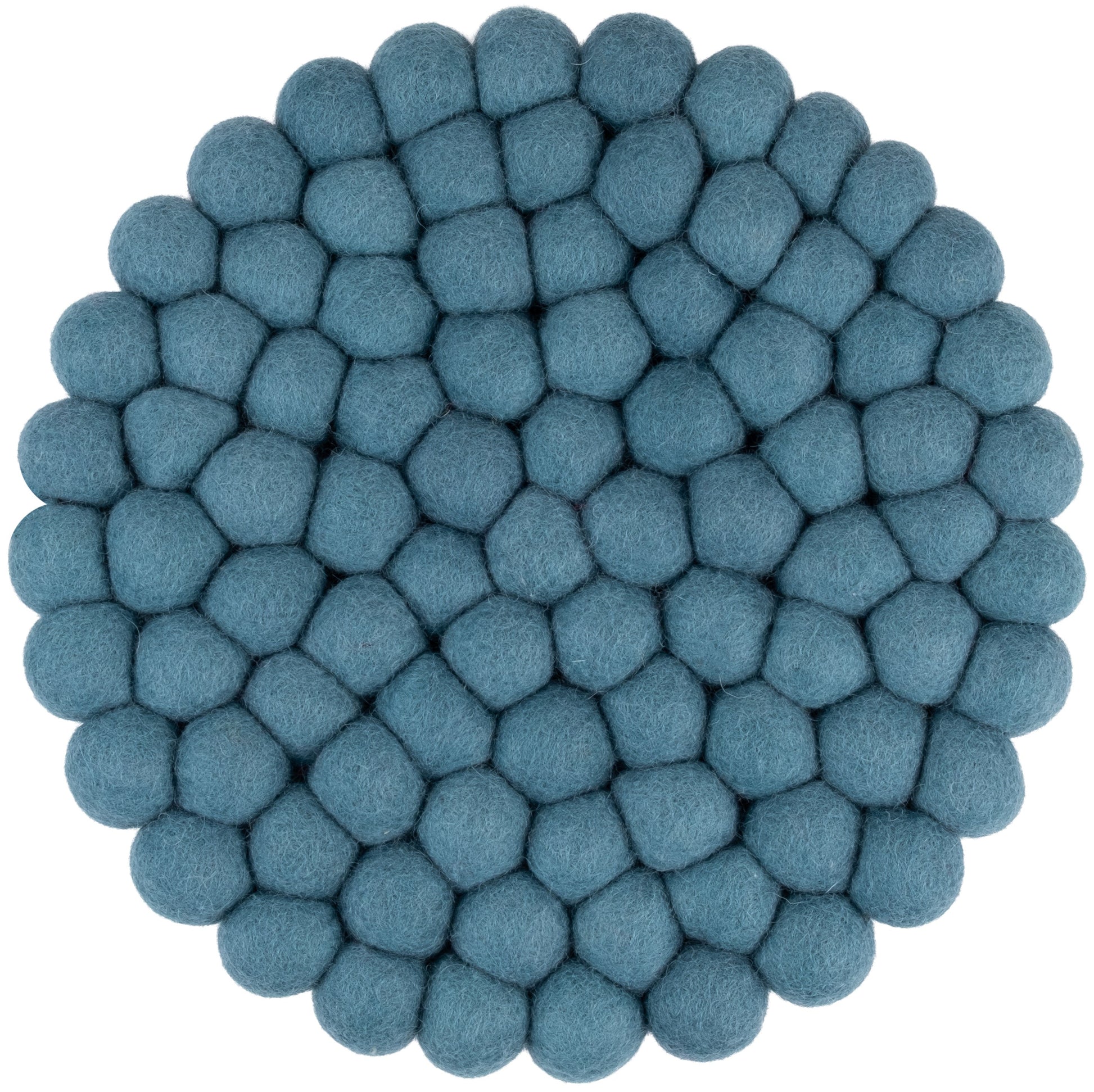 myfelt Nilo Untersetzer Blau aus Schurwolle