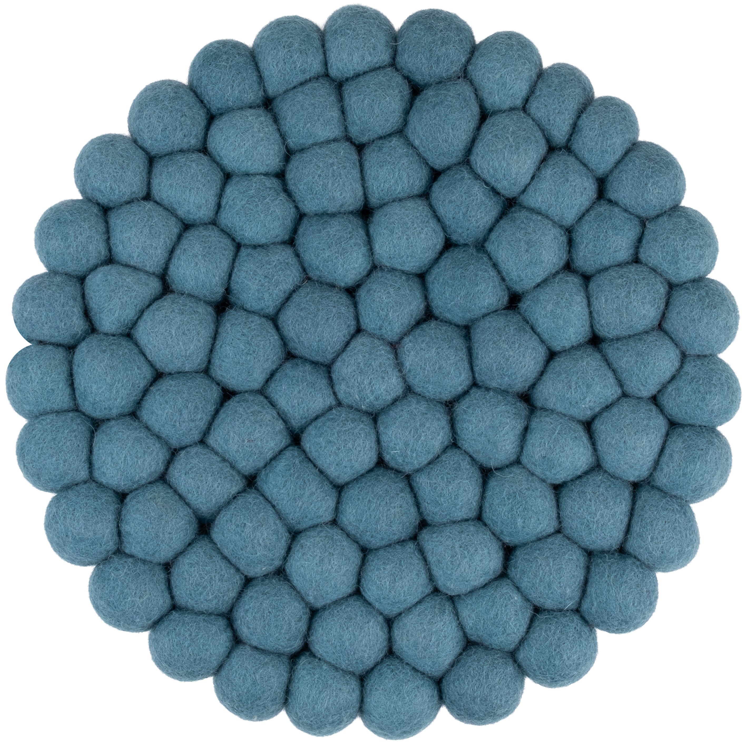 myfelt Nilo Untersetzer Blau aus Schurwolle