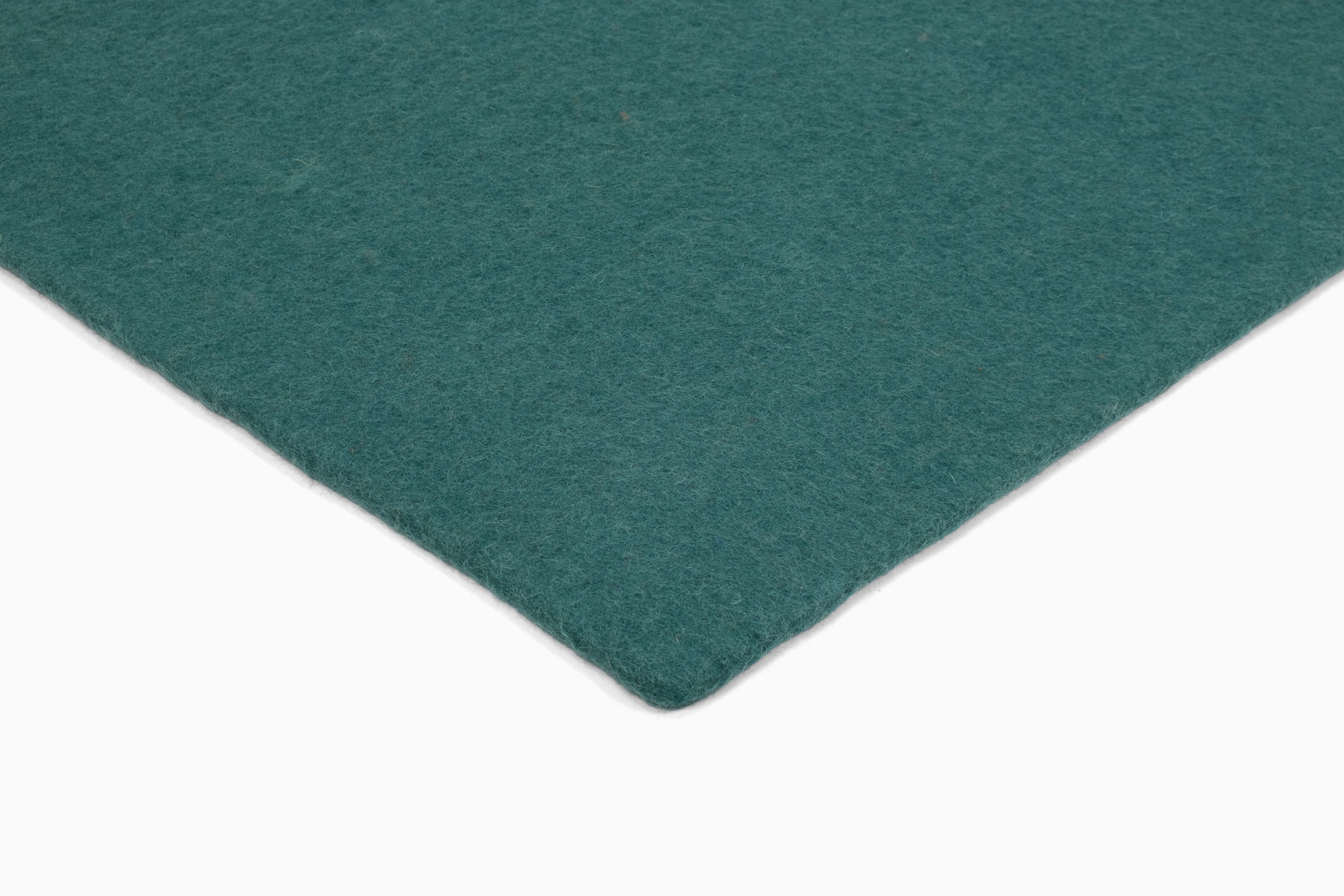 myfelt Noah Filzkugelteppich Blau, Rot aus Schurwolle – Bild 6