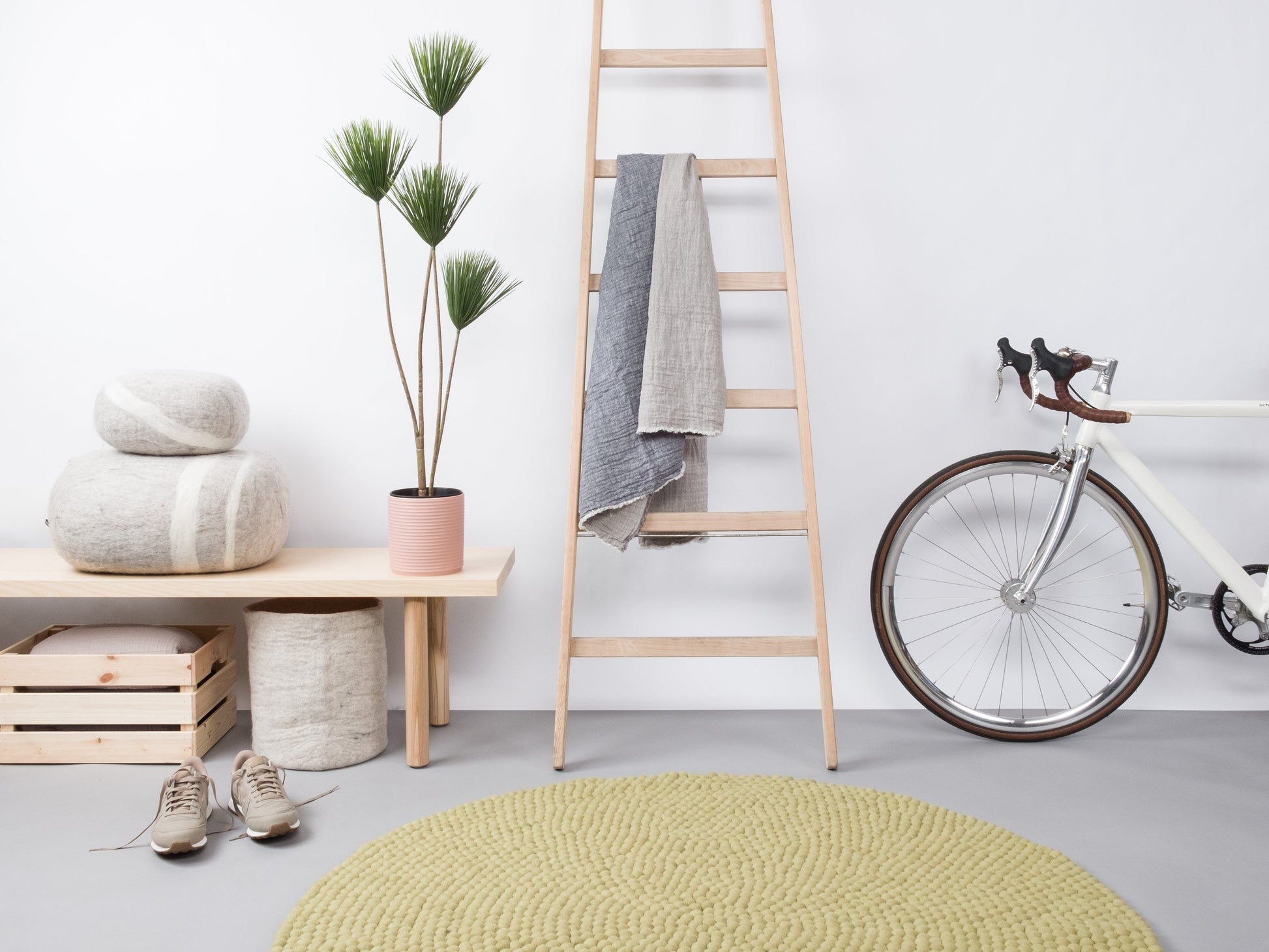 myfelt Pitt Rugs Grün aus Schurwolle – Bild 3