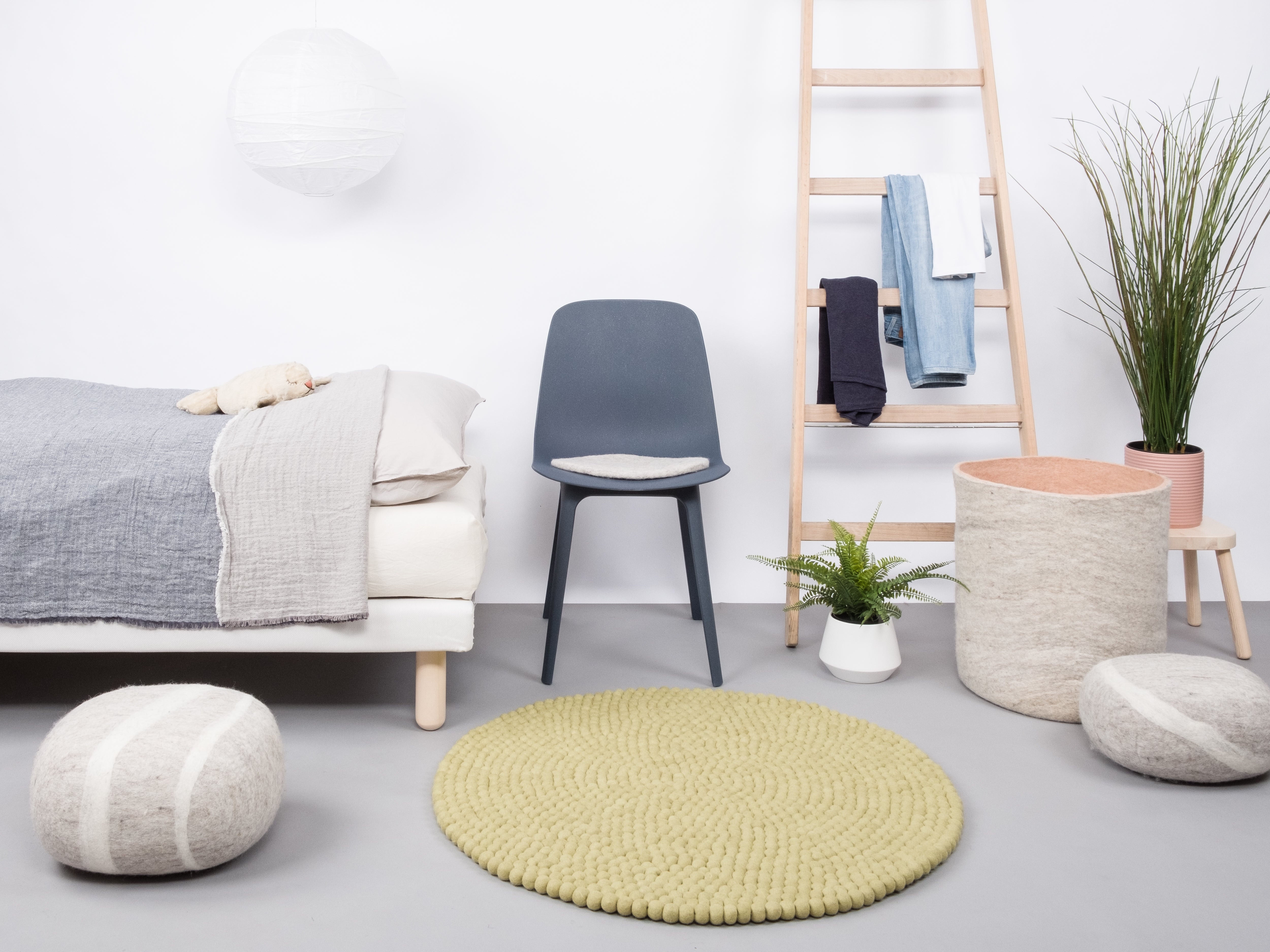 myfelt Pitt Rugs Grün aus Schurwolle – Bild 4
