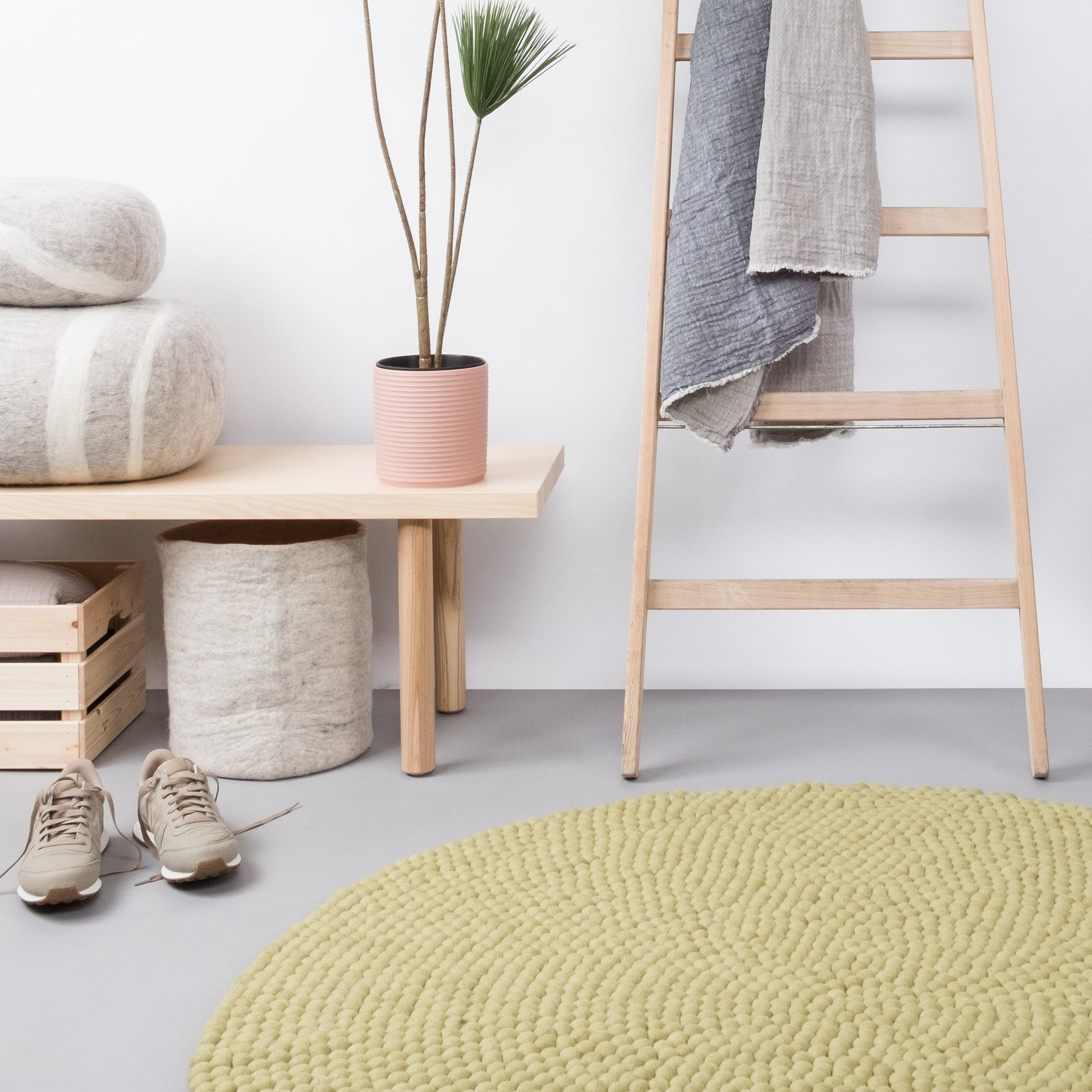 myfelt Pitt Rugs Grün aus Schurwolle – Bild 5