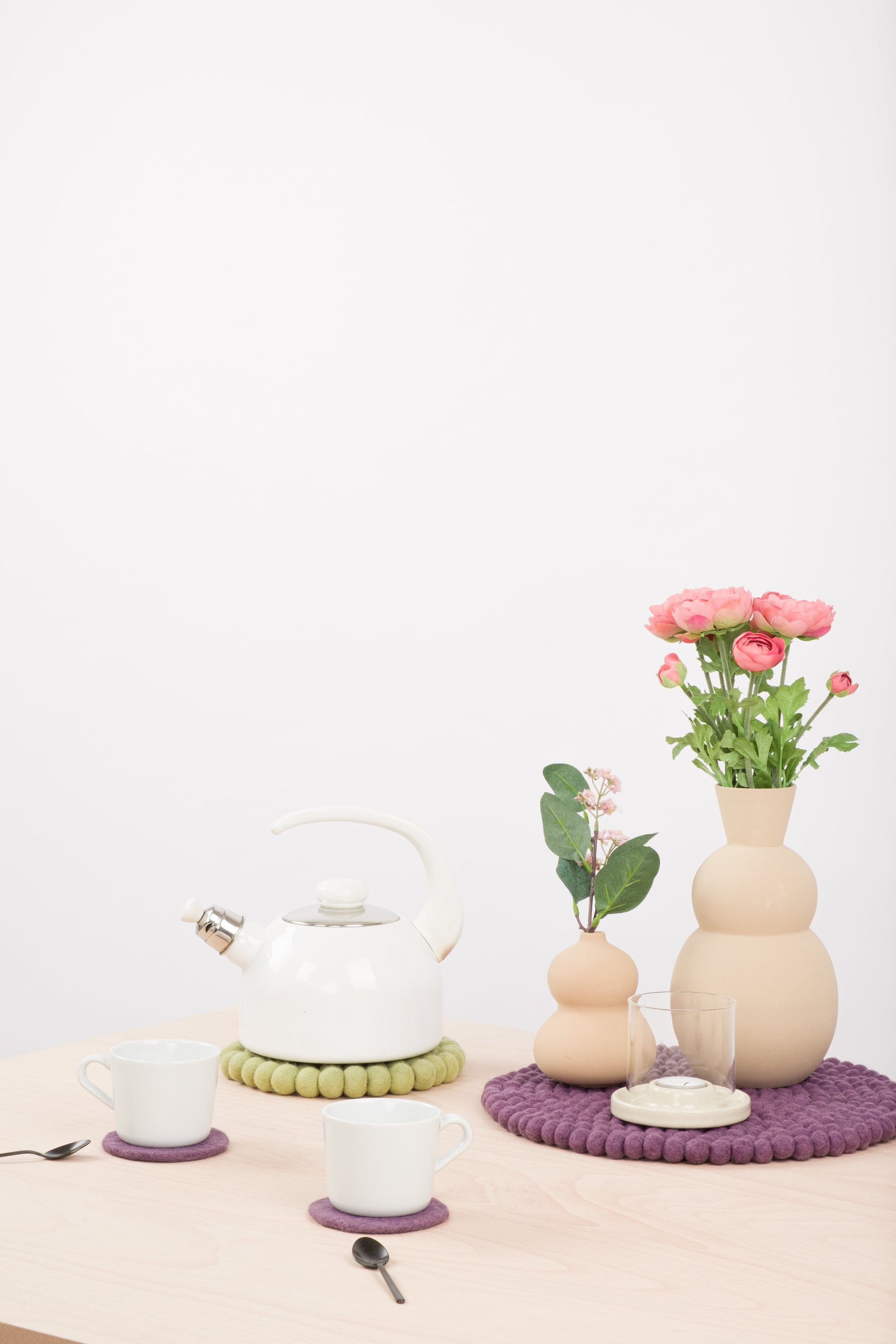 myfelt Pitt Untersetzer Grün aus Schurwolle – Bild 2