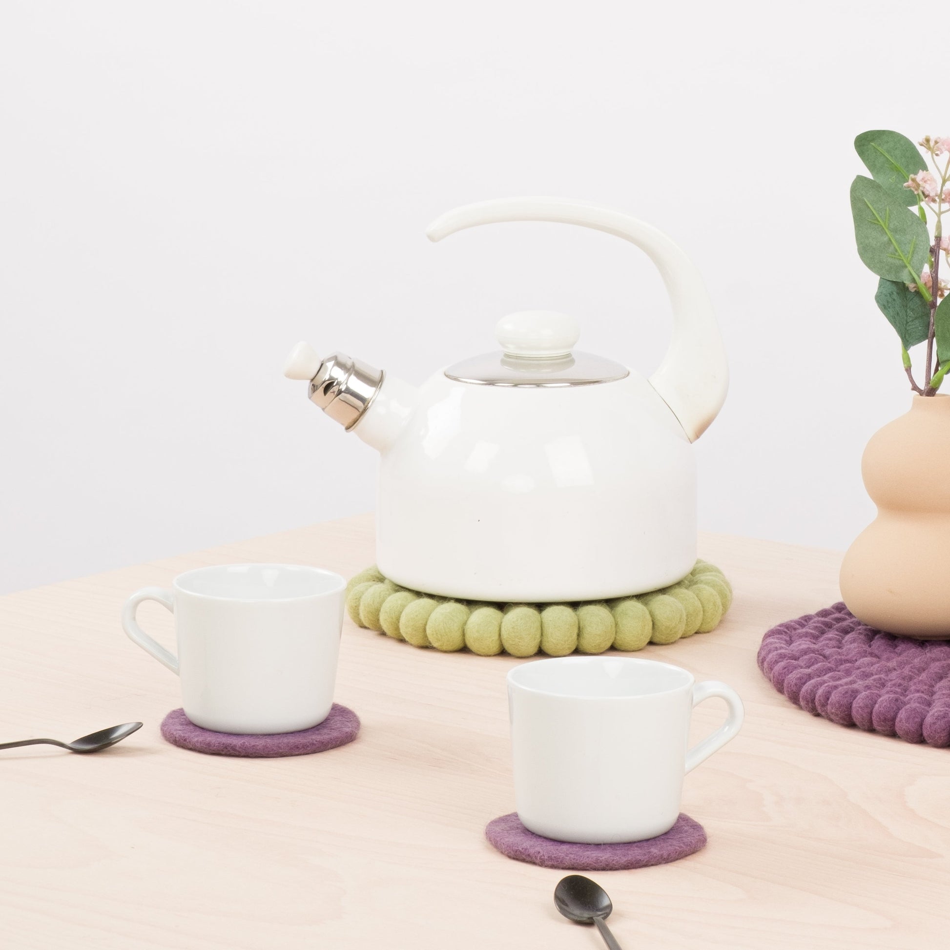 myfelt Pitt Untersetzer Grün aus Schurwolle – Bild 5