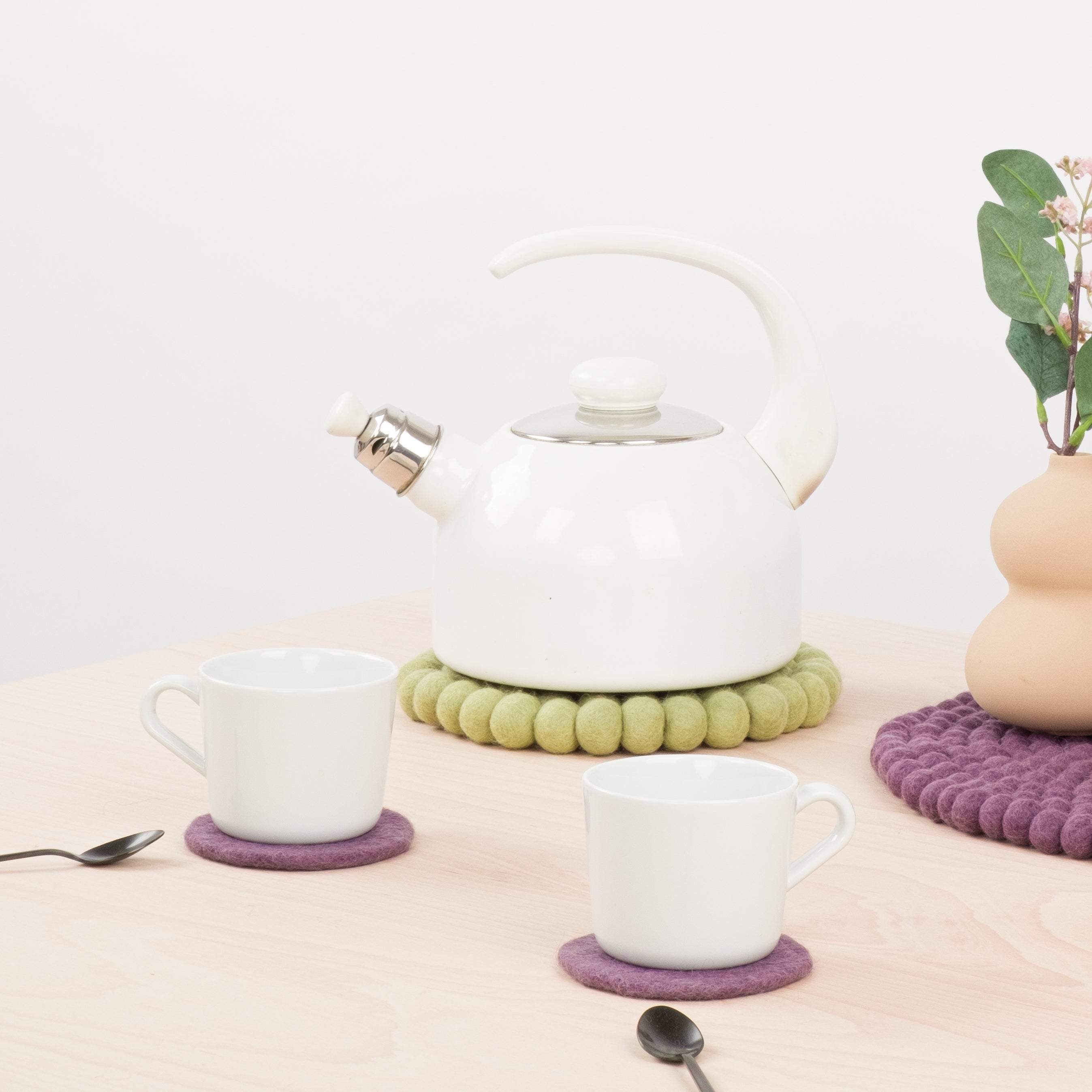 myfelt Pitt Untersetzer Grün aus Schurwolle – Bild 5