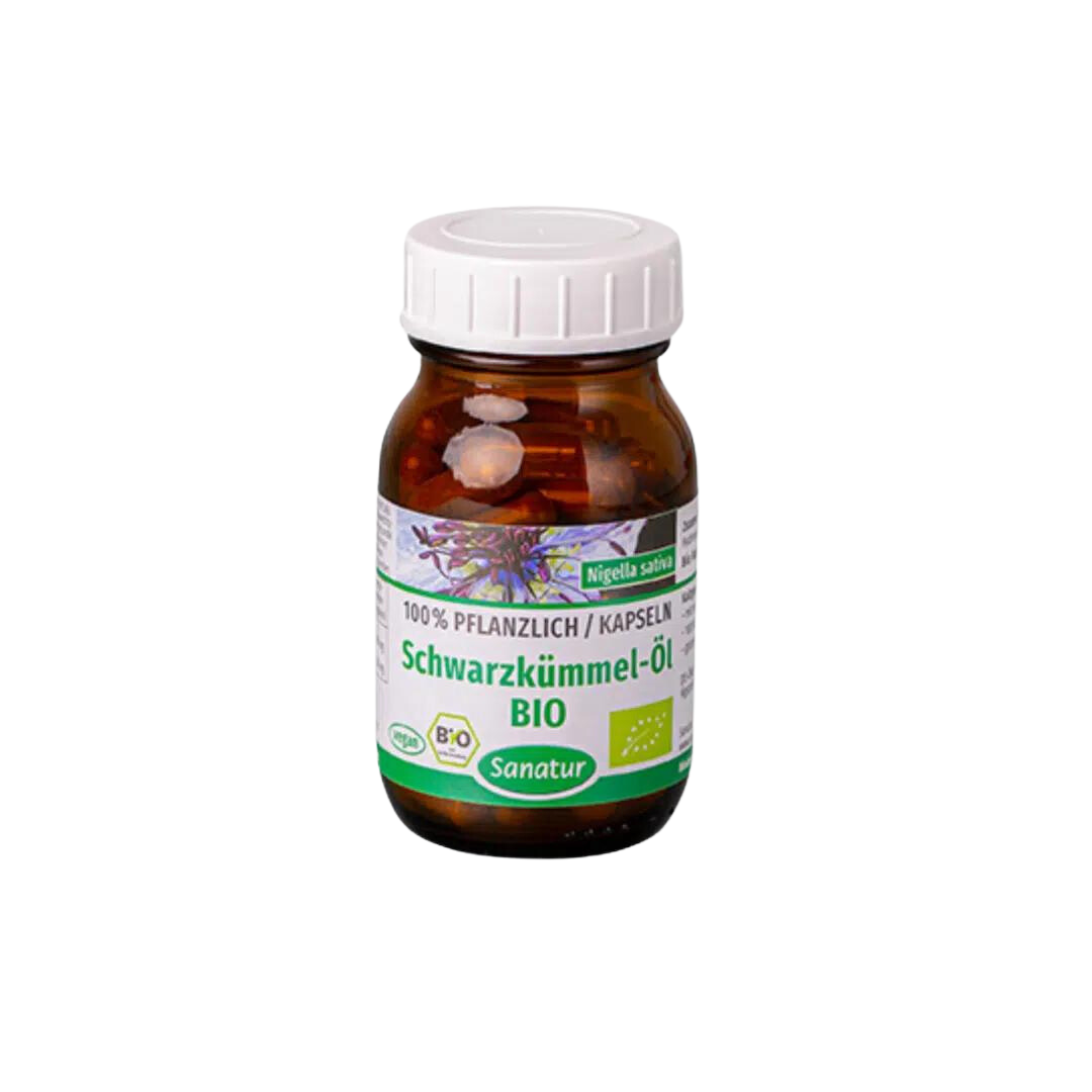 Sanatur Bio Schwarzkümmel-Öl 60 Kapseln