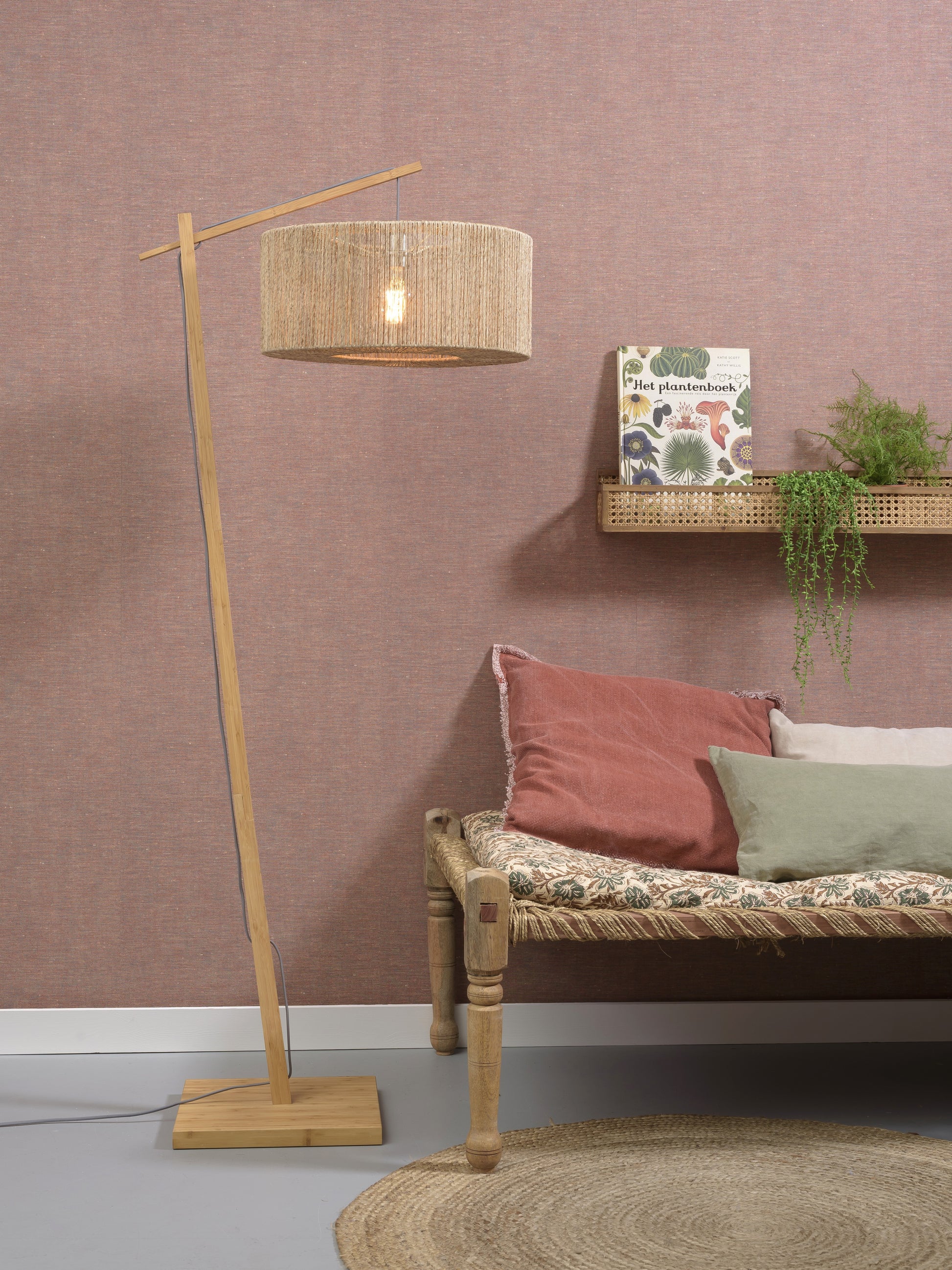 Stehlampe Iguazu Höhenverstellbar Schirm 50x22 – GOOD&MOJO | Taiga