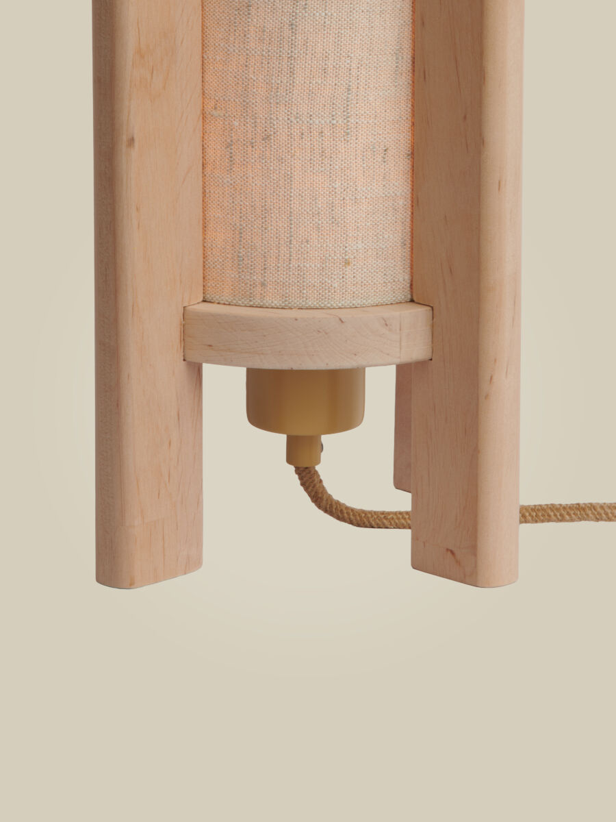 Tischlampe Corsica Erlenholz – GOOD&MOJO | Taiga