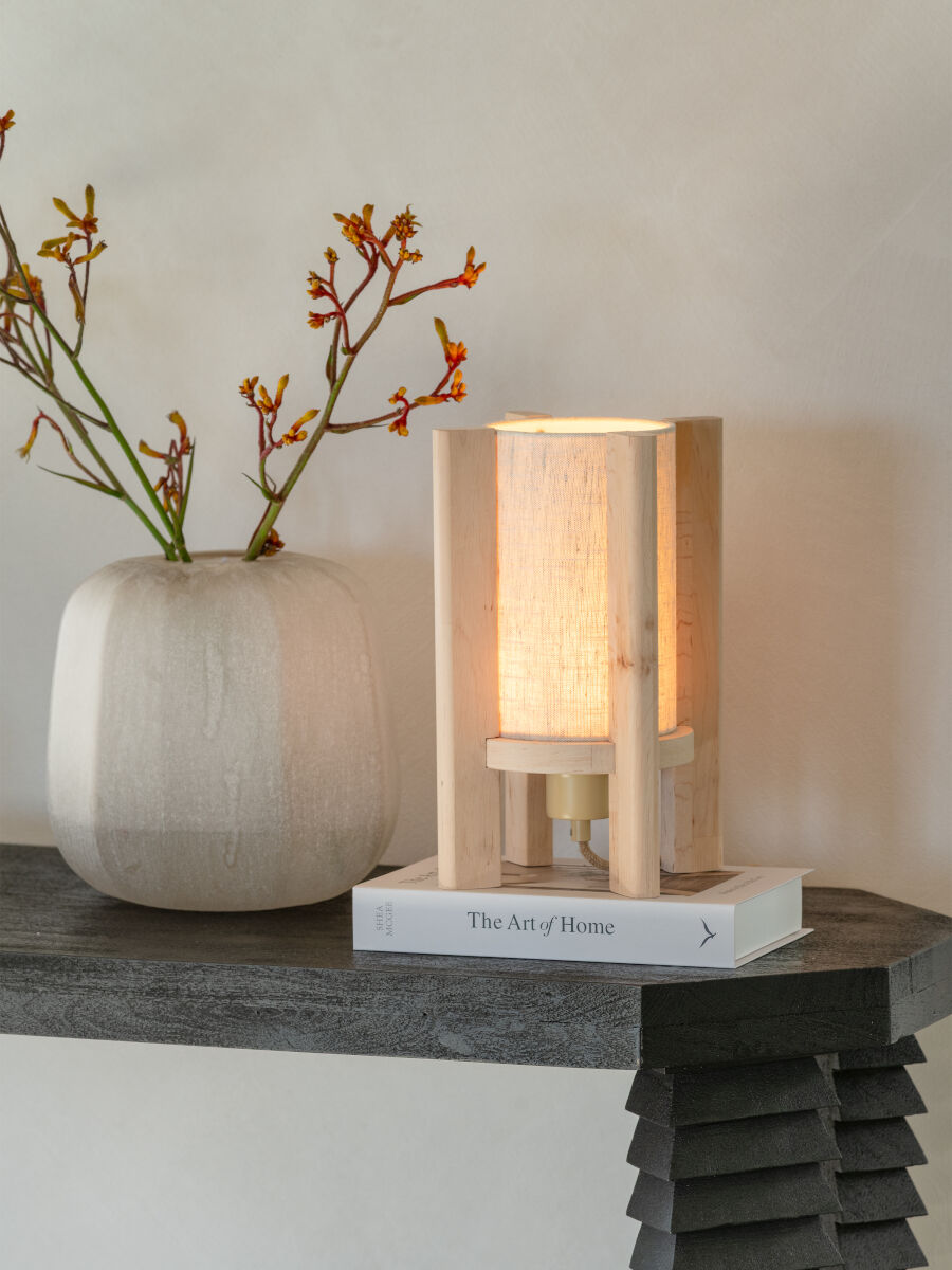Tischlampe Corsica Erlenholz – GOOD&MOJO | Taiga