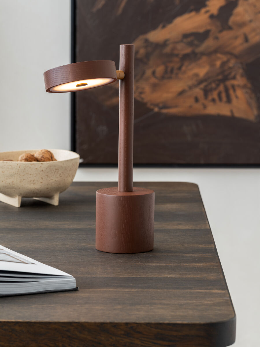 Tischlampe Okinawa Eschenholz LED – GOOD&MOJO | Taiga