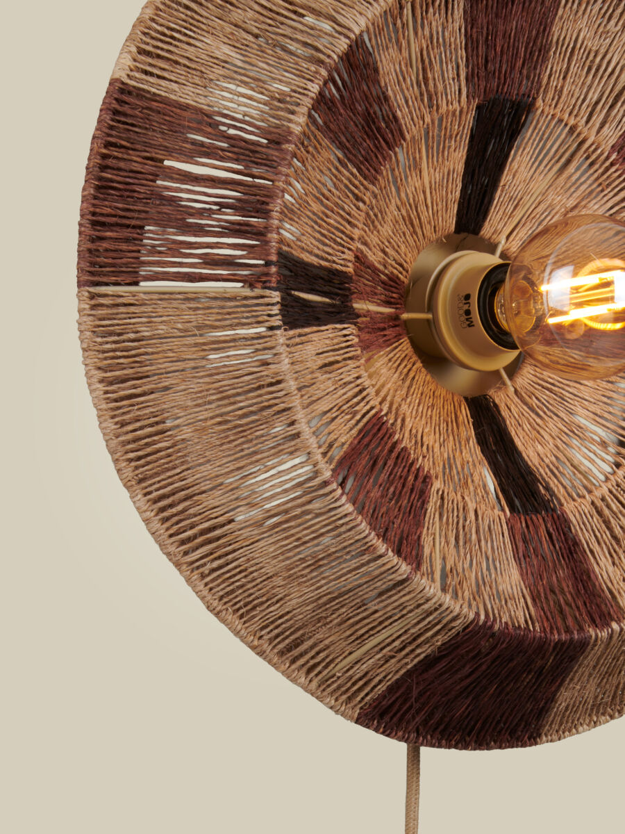Wandlampe Serengeti Jute Ø45 – GOOD&MOJO | Taiga