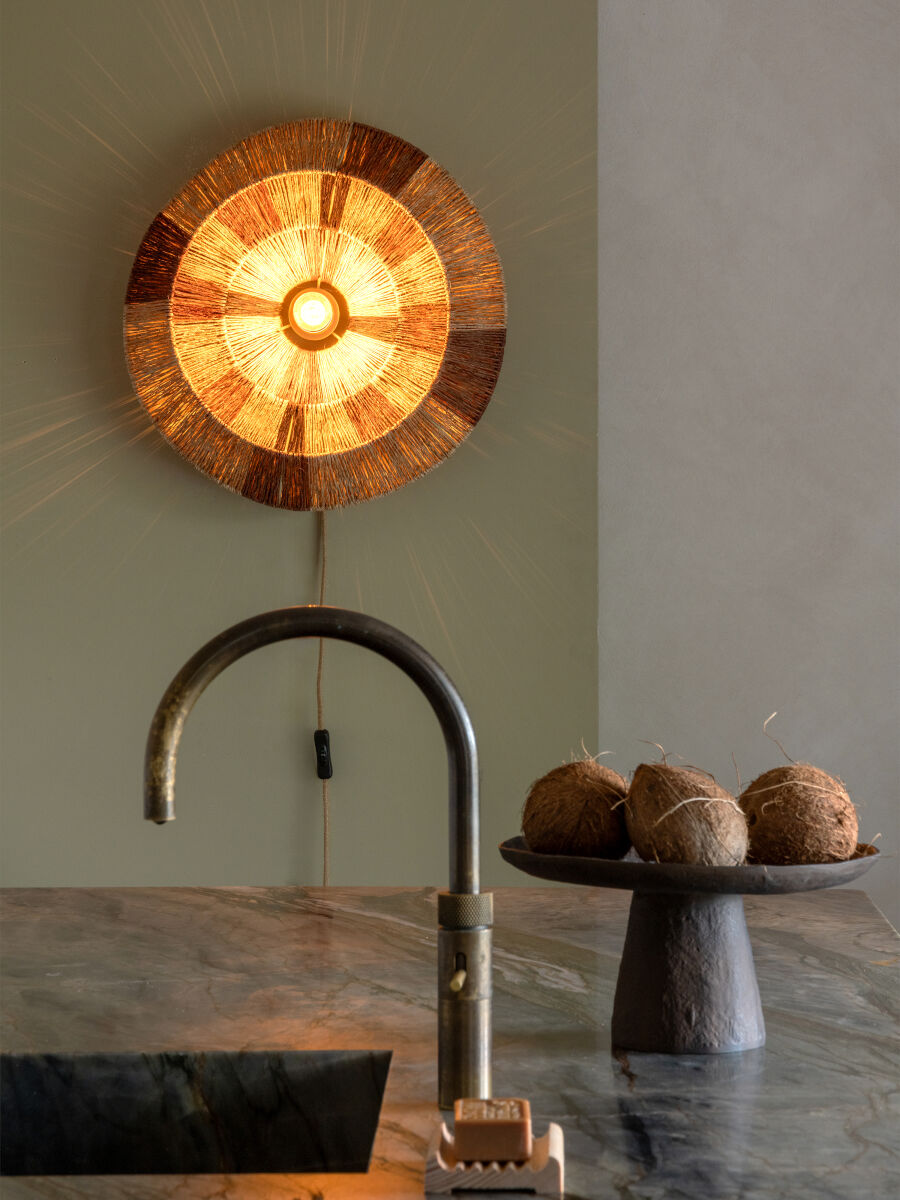 Wandlampe Serengeti Jute Ø45 – GOOD&MOJO | Taiga