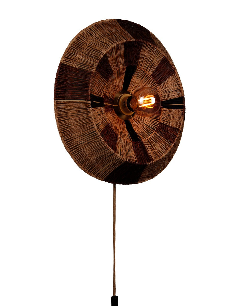 Wandlampe Serengeti Jute Ø45 – GOOD&MOJO | Taiga