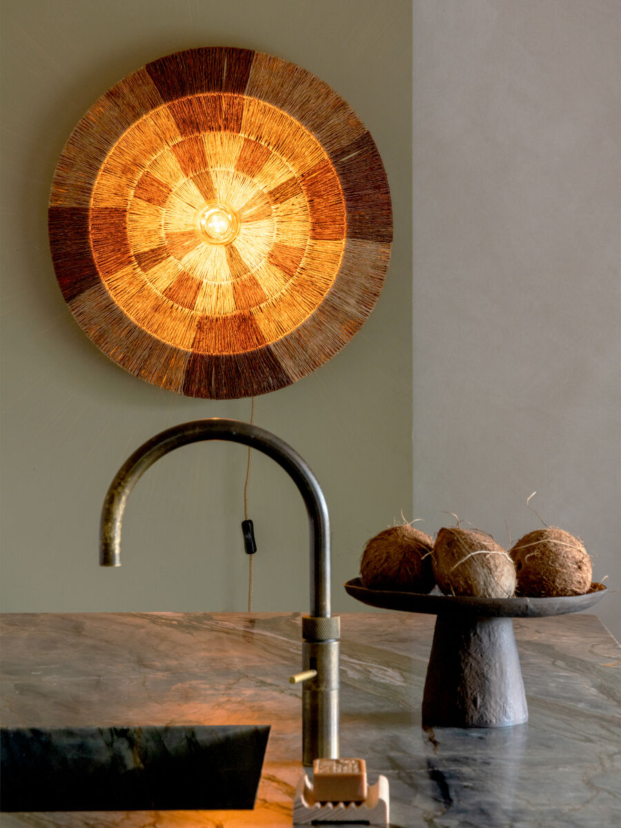 Wandlampe Serengeti Jute Ø60 – GOOD&MOJO | Taiga