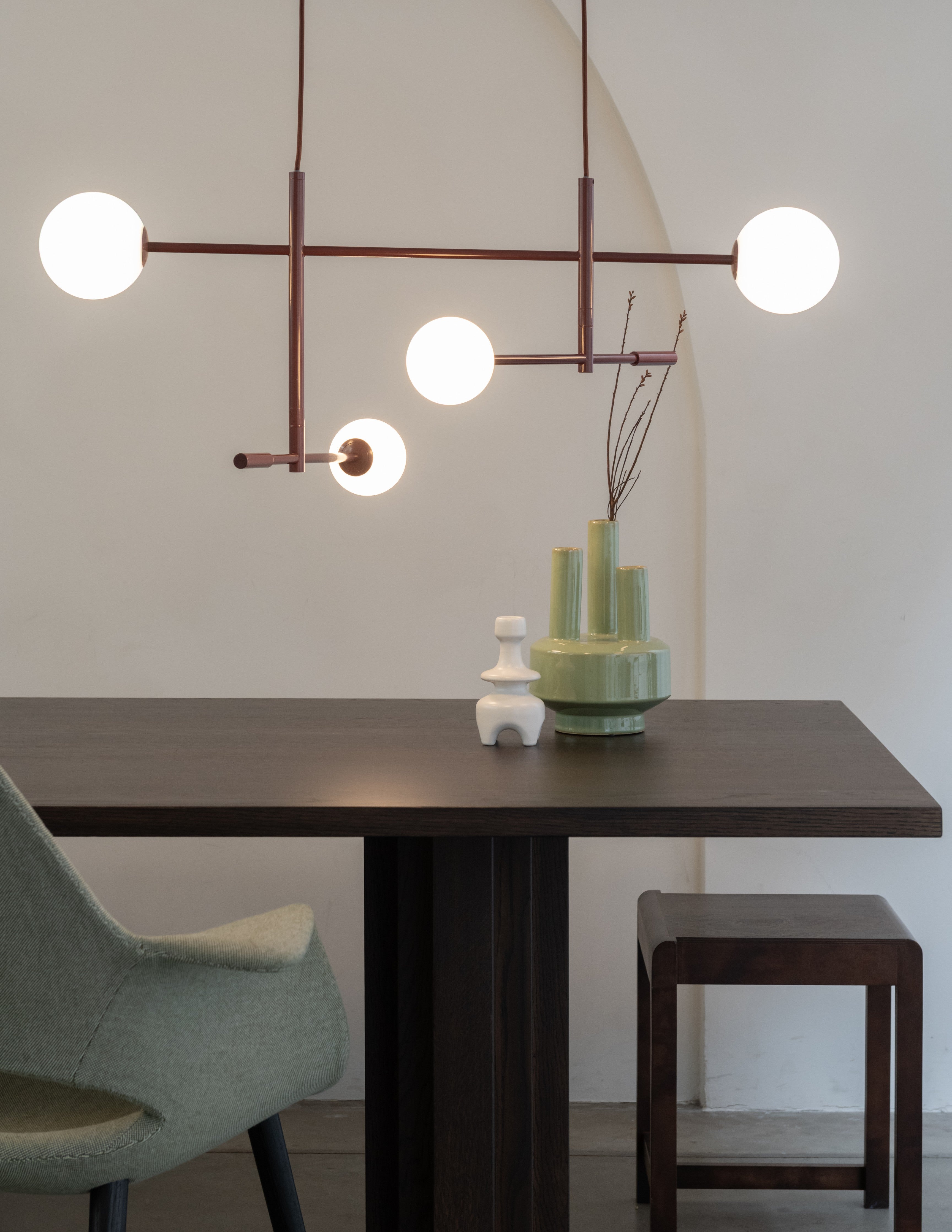 Hängelampe Copenhagen Glas 4-flammig – It's about Romi | Taiga