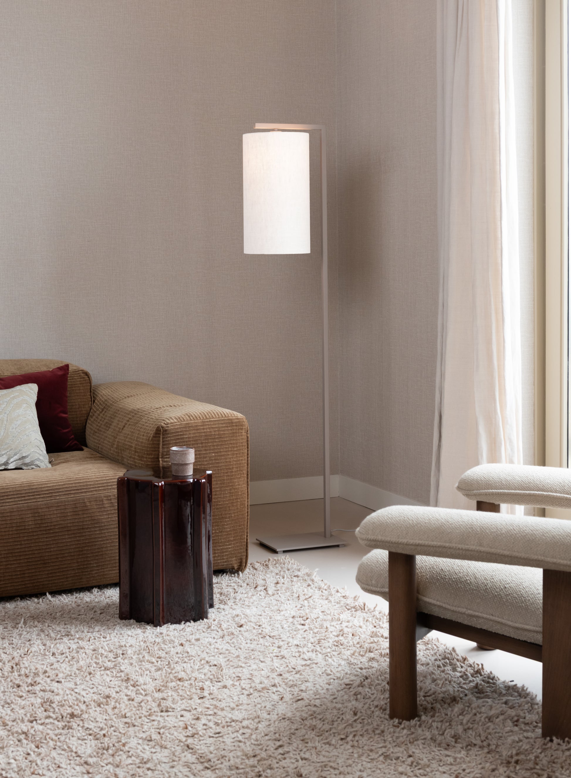 Stehlampe Boston Schirm 25x45 – It's about Romi | Taiga
