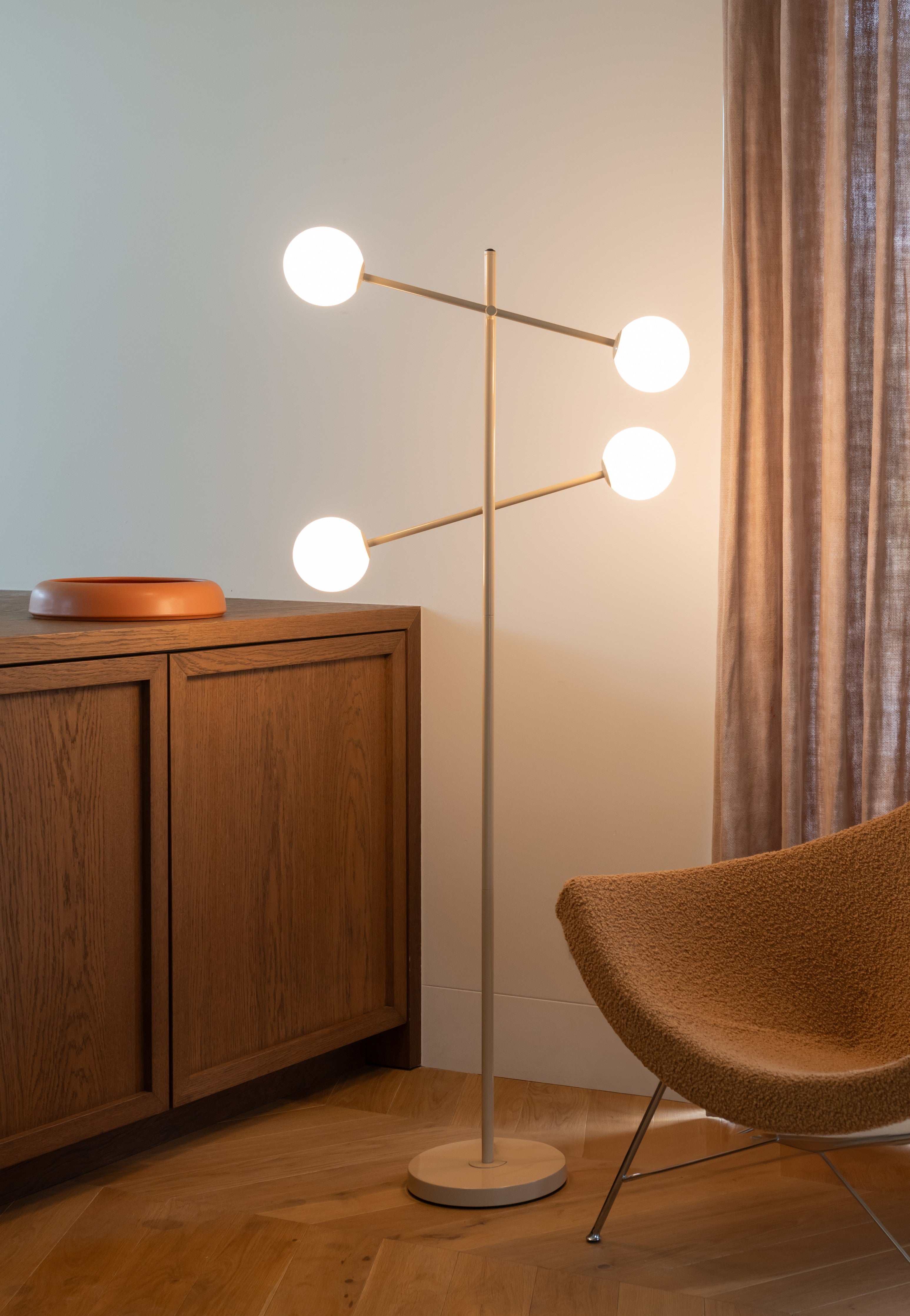 Stehlampe Copenhagen Glas 4-flammig – It's about Romi | Taiga