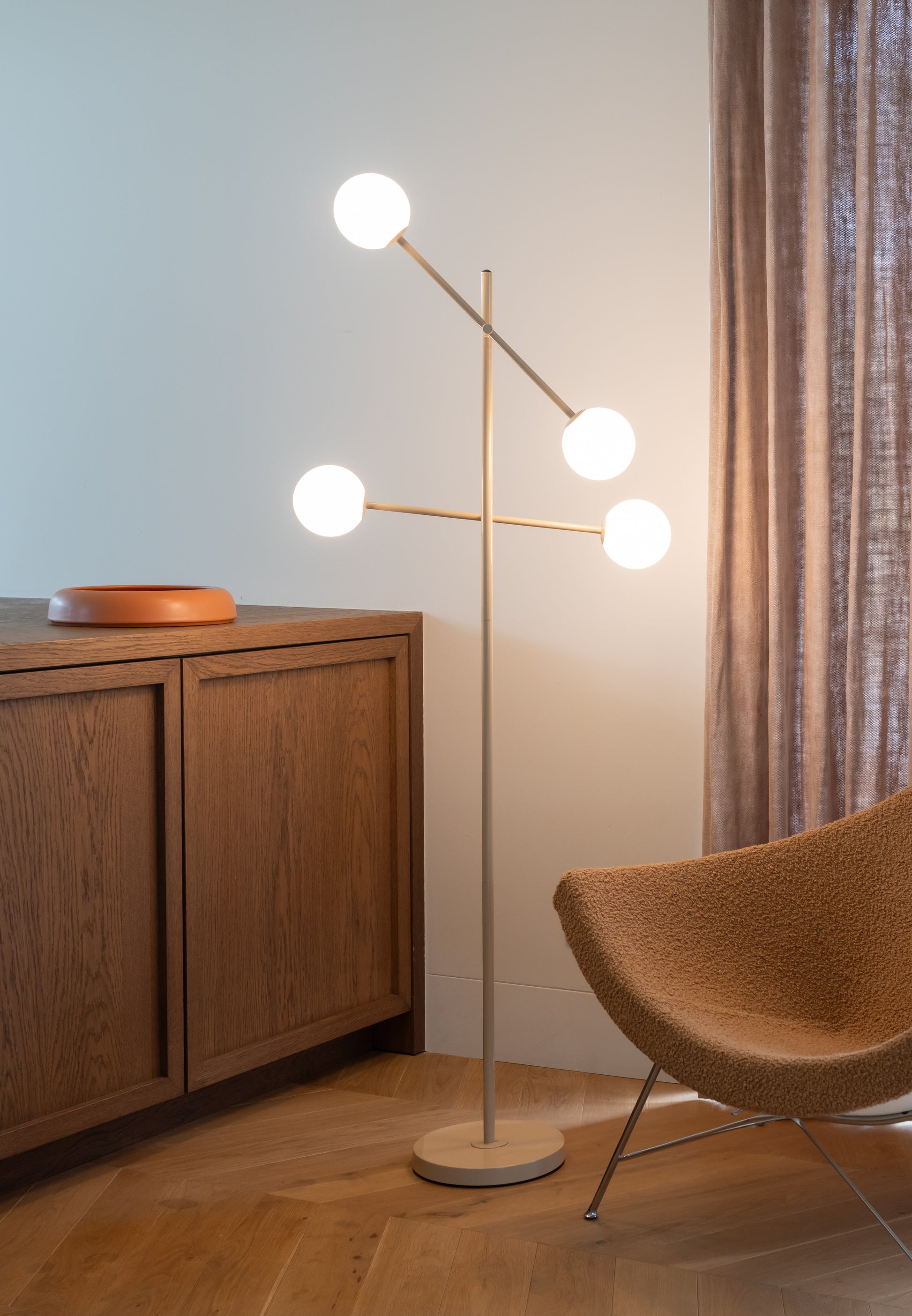 Stehlampe Copenhagen Glas 4-flammig – It's about Romi | Taiga