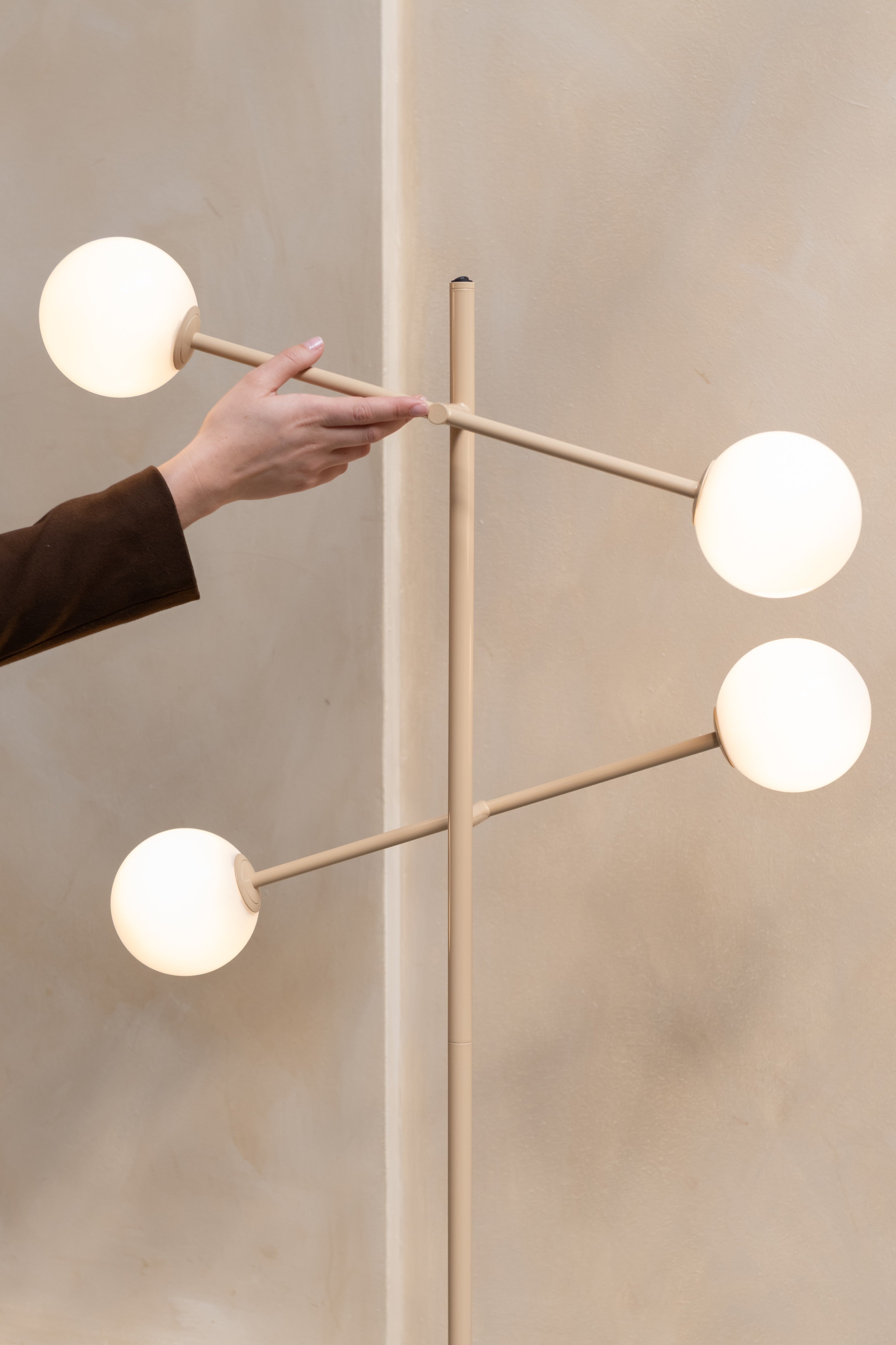 Stehlampe Copenhagen Glas 4-flammig – It's about Romi | Taiga