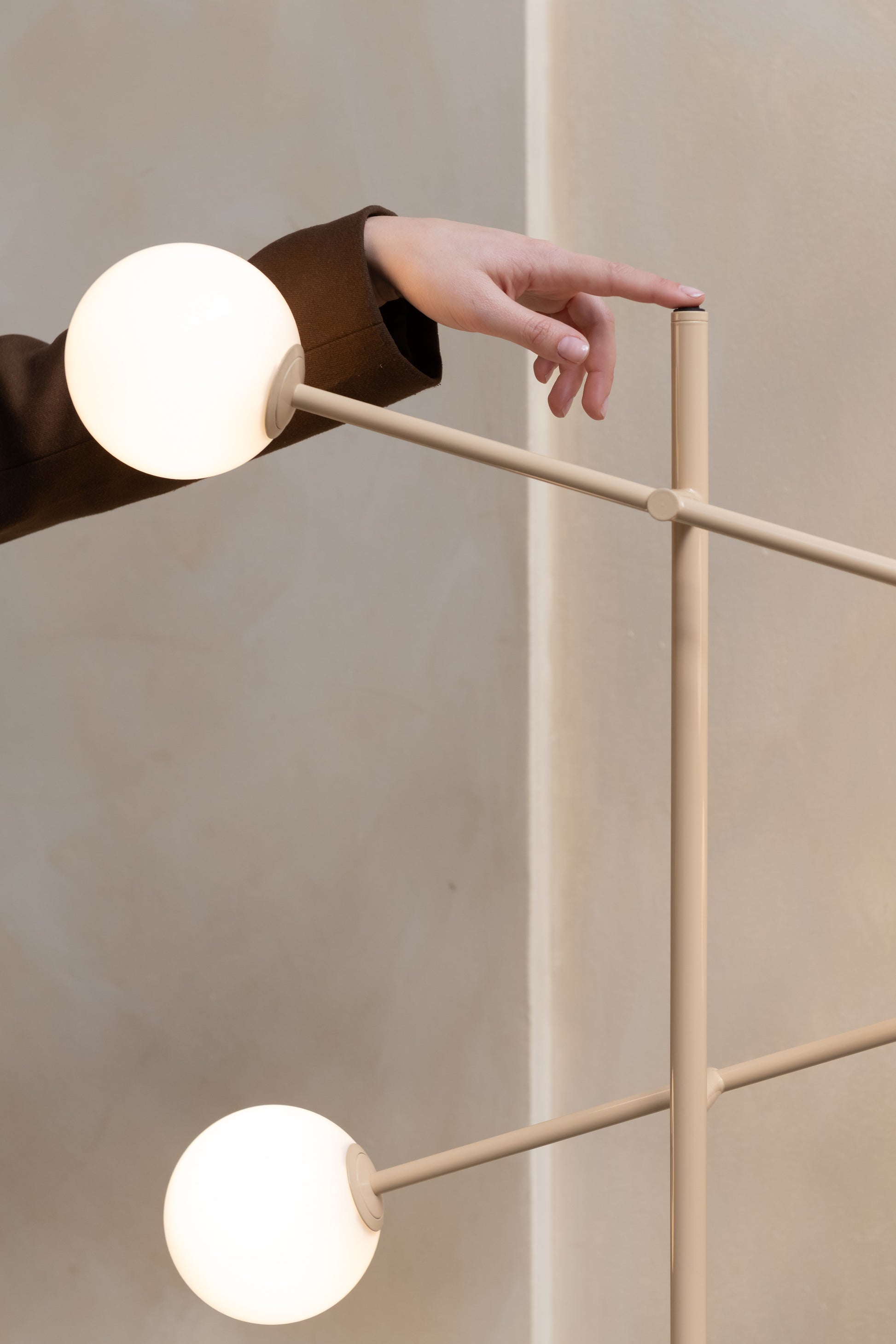 Stehlampe Copenhagen Glas 4-flammig – It's about Romi | Taiga