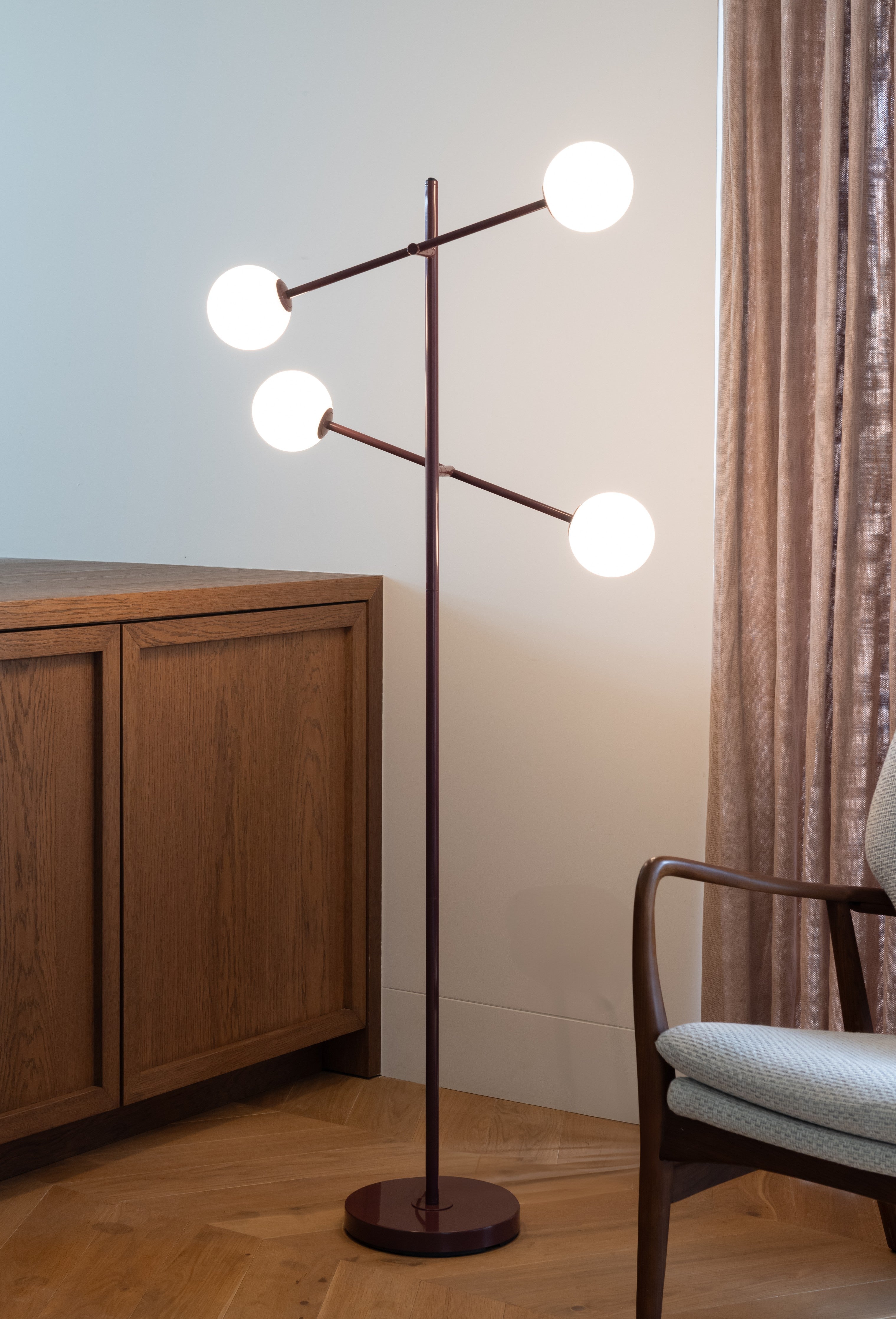 Stehlampe Copenhagen Glas 4-flammig – It's about Romi | Taiga