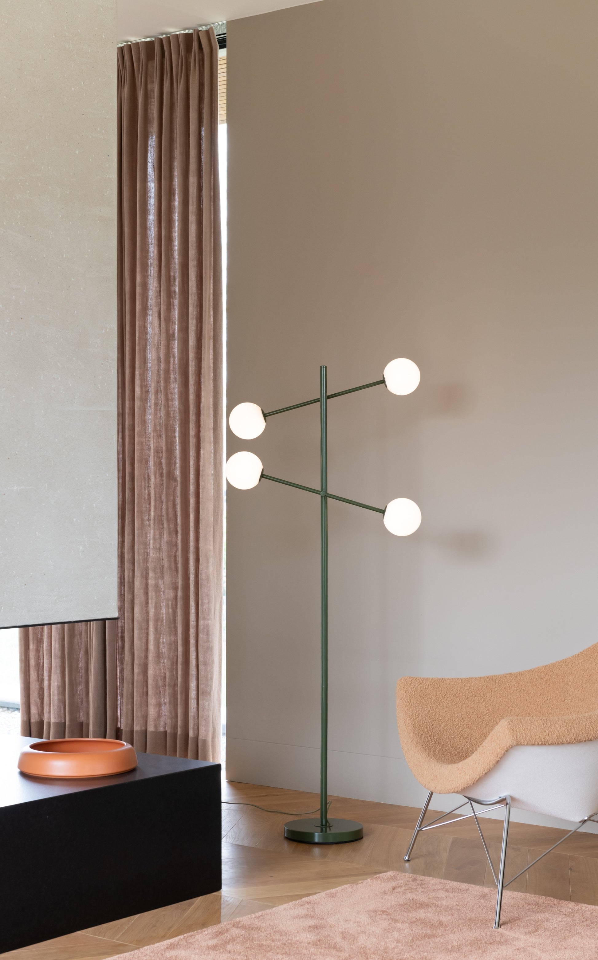 Stehlampe Copenhagen Glas 4-flammig – It's about Romi | Taiga