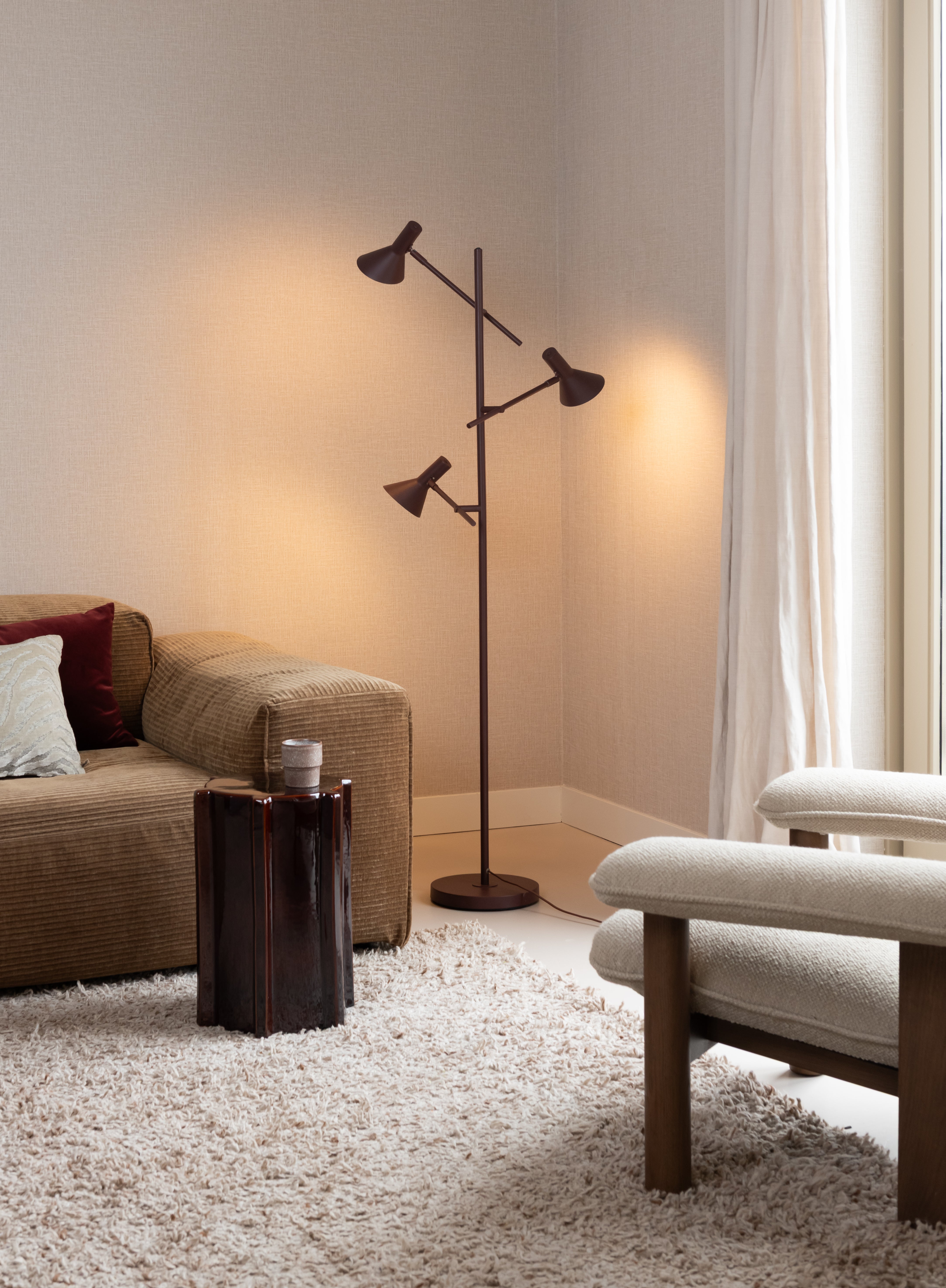 Stehlampe Izmir 3-armig – It's about Romi | Taiga