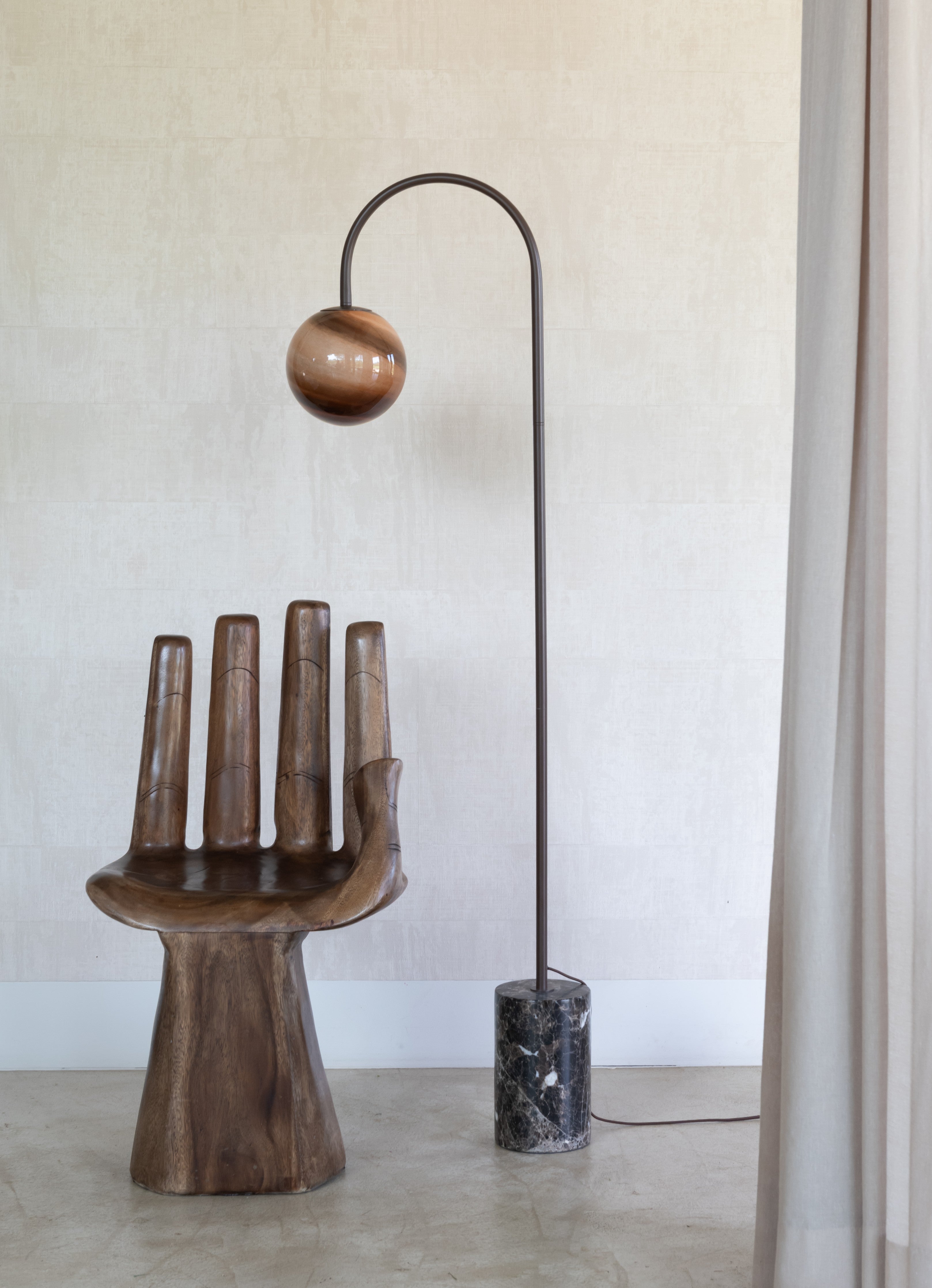 Stehlampe Tivoli Marmor und Glas – It's about Romi | Taiga