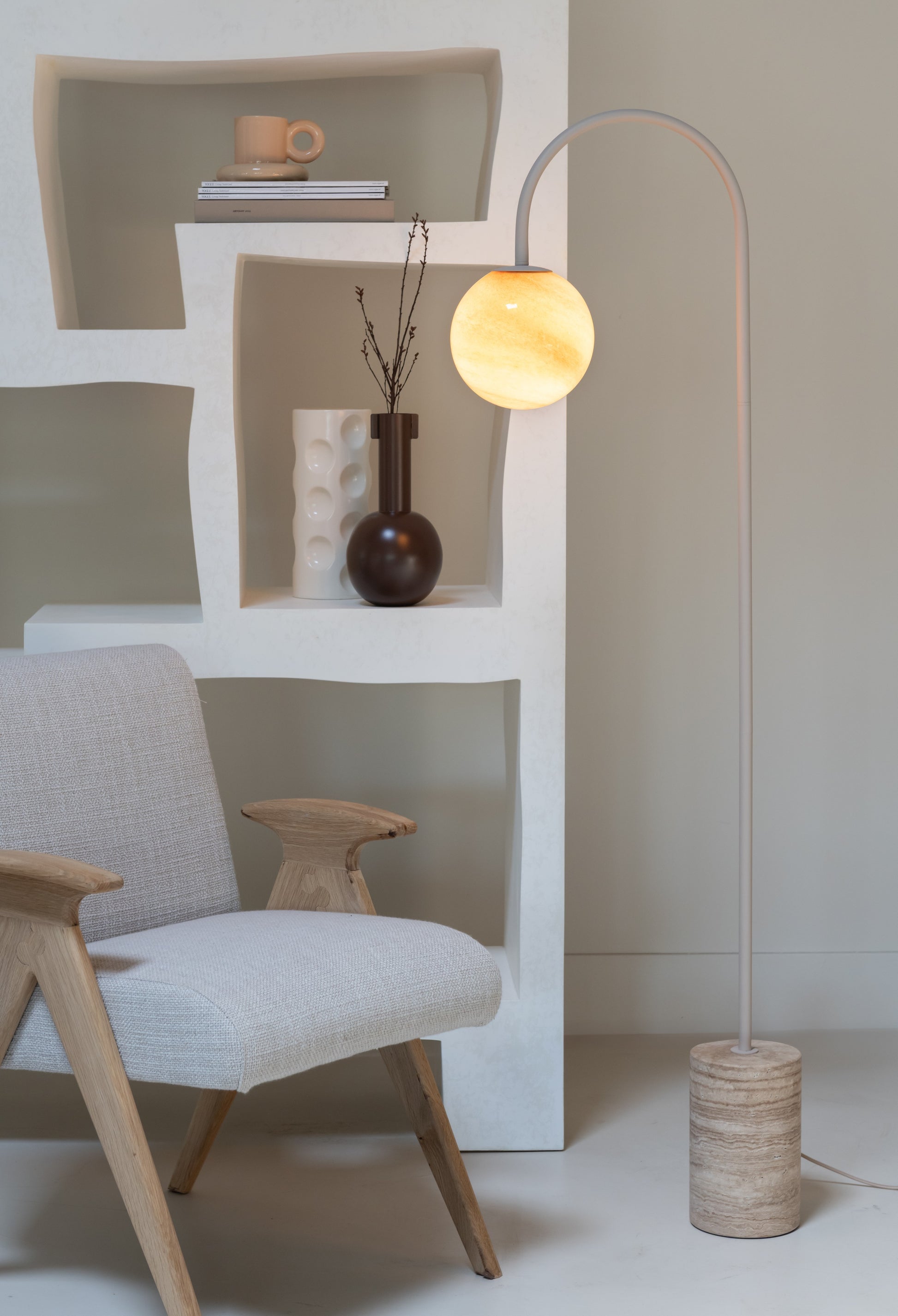 Stehlampe Tivoli Marmor und Glas – It's about Romi | Taiga