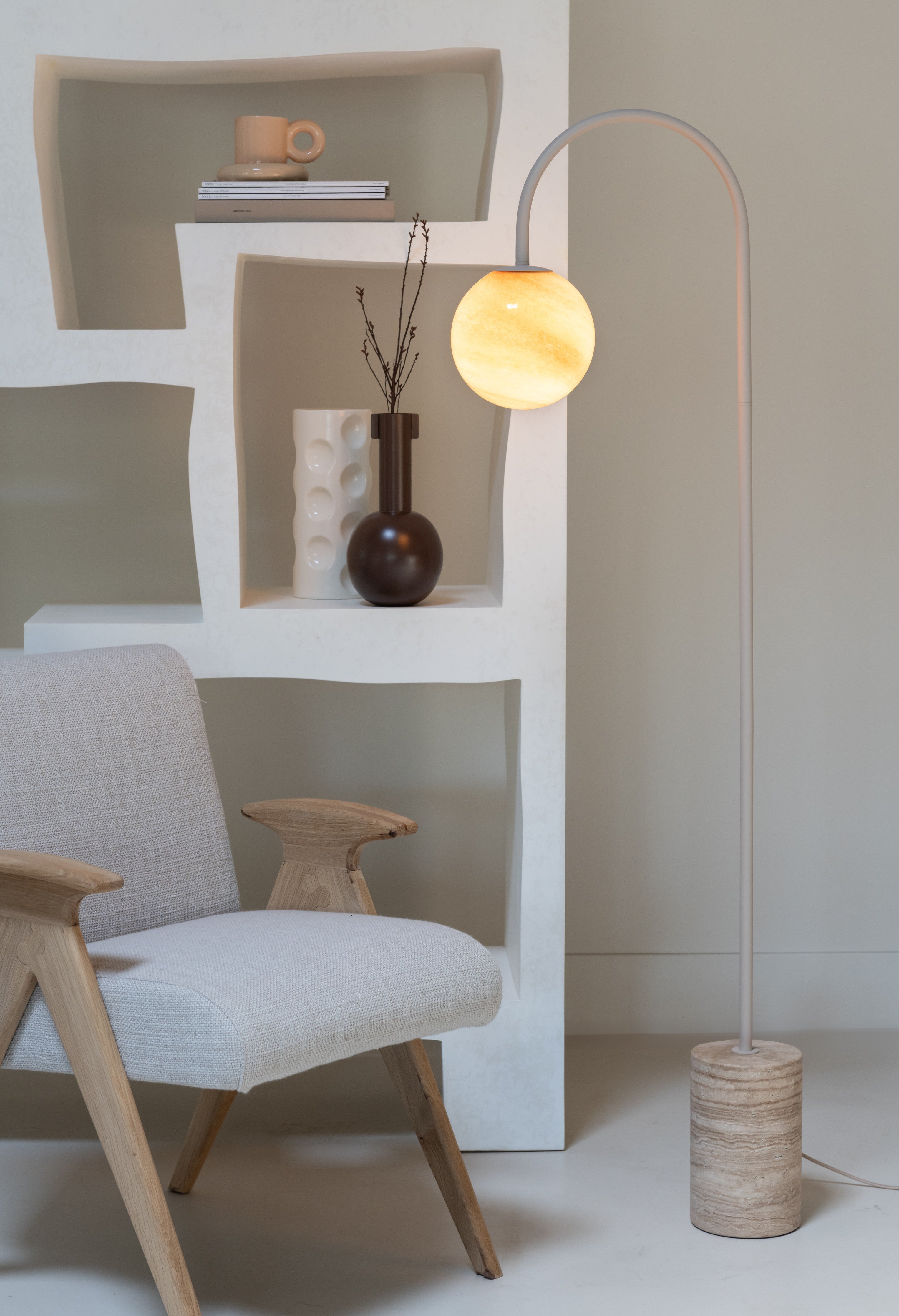 Stehlampe Tivoli Marmor und Glas – It's about Romi | Taiga
