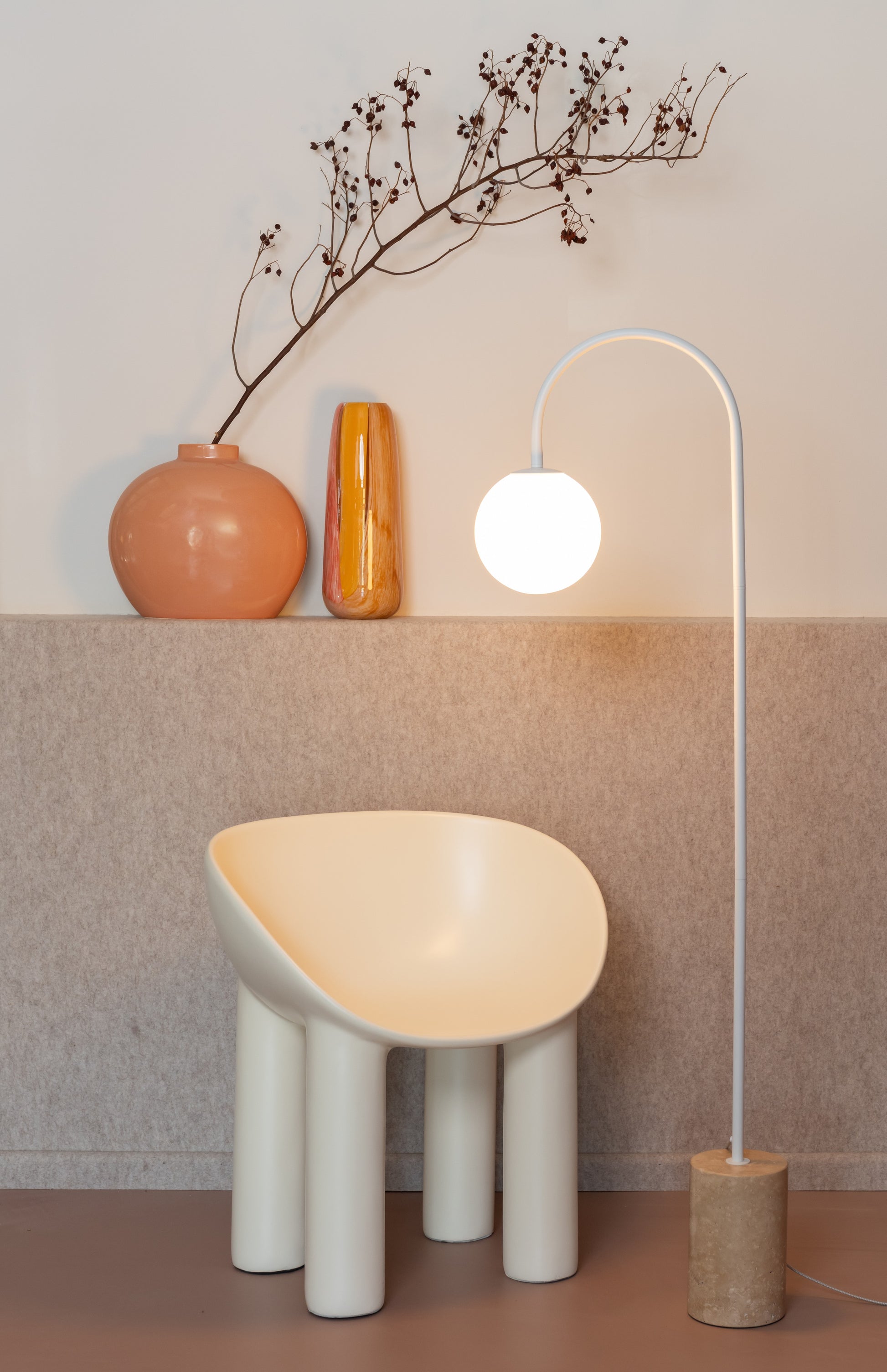 Stehlampe Tivoli Marmor und Glas – It's about Romi | Taiga