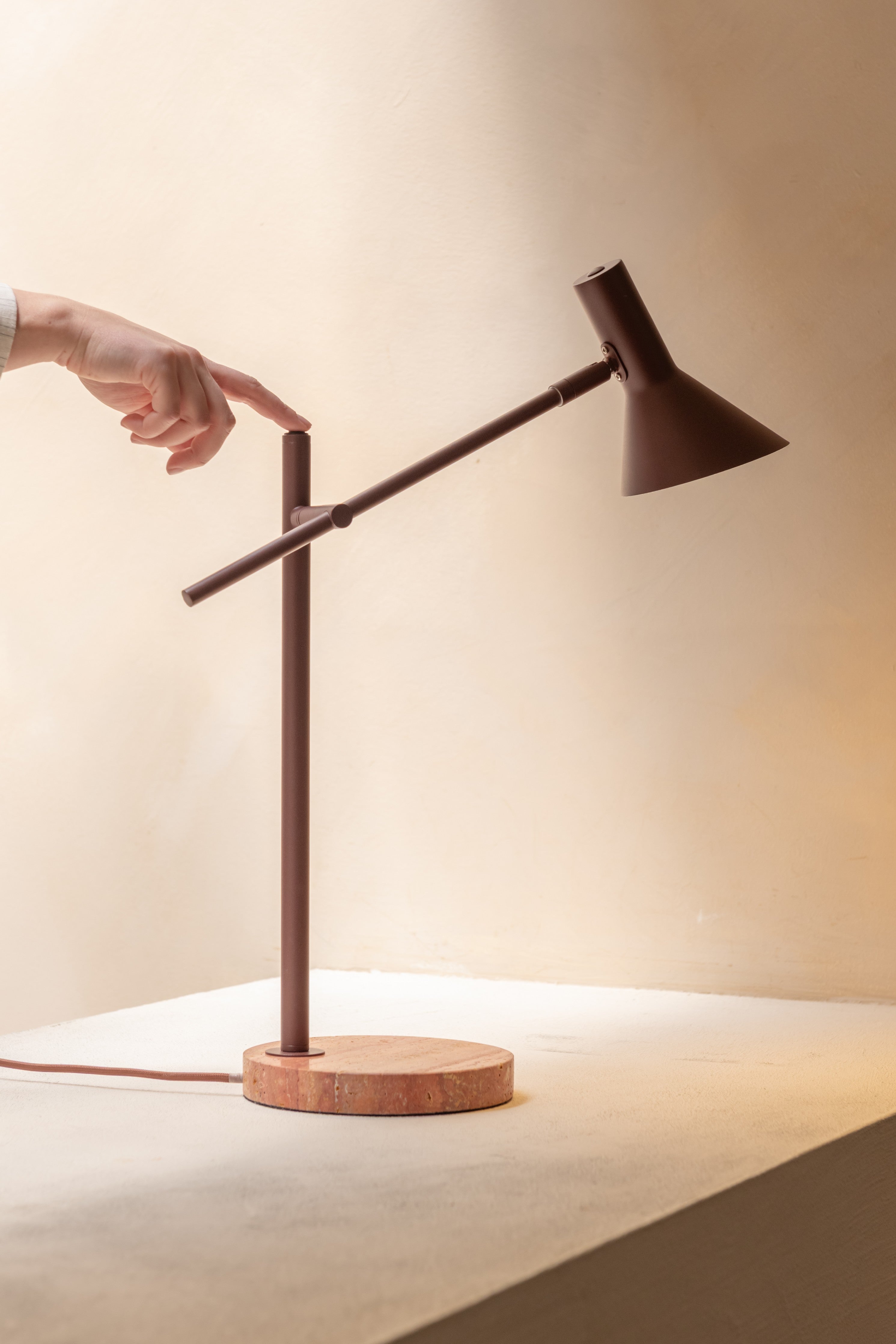 Tischlampe Izmir Travertin – It's about Romi | Taiga