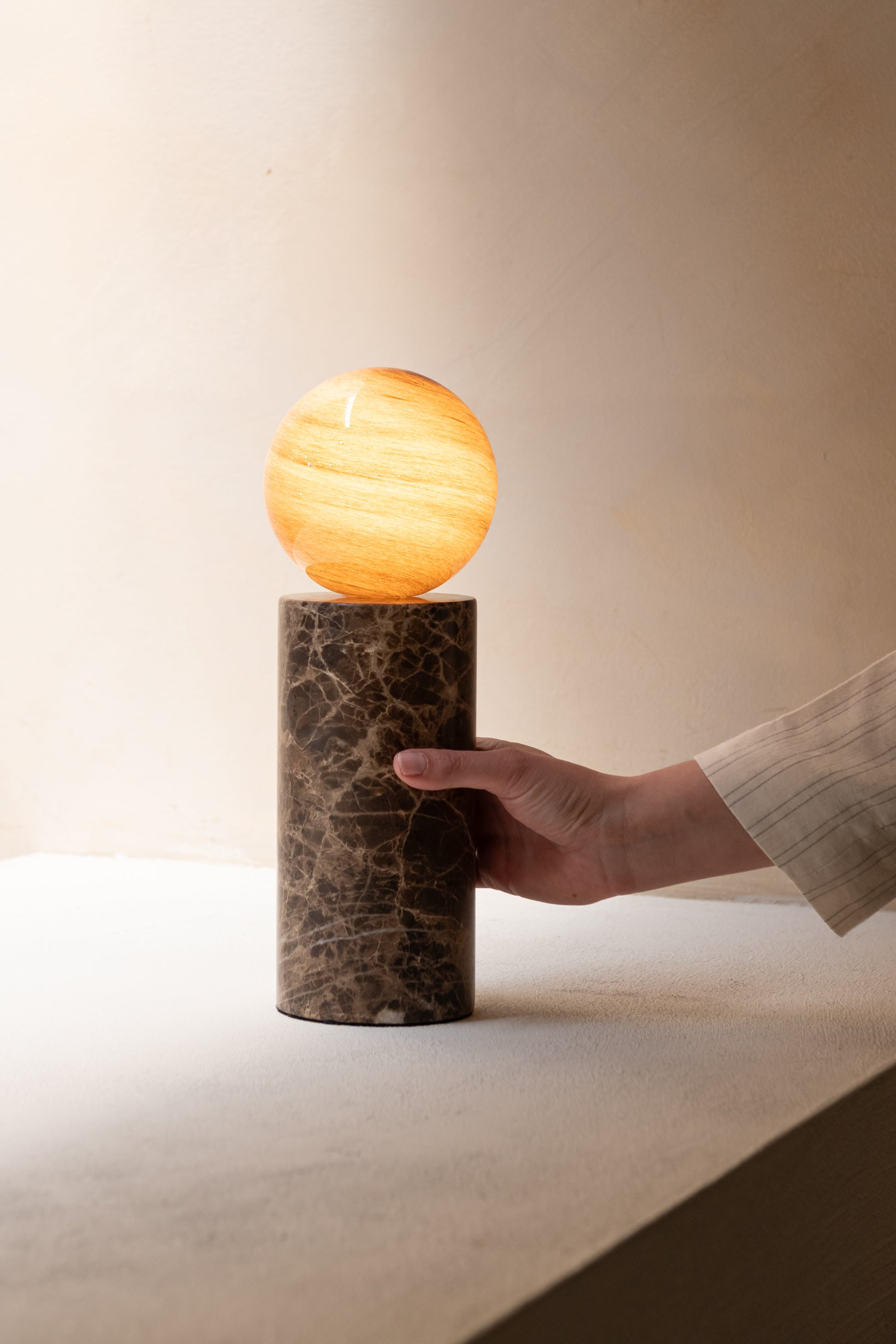 Tischlampe Tivoli Marmor und Glas – It's about Romi | Taiga